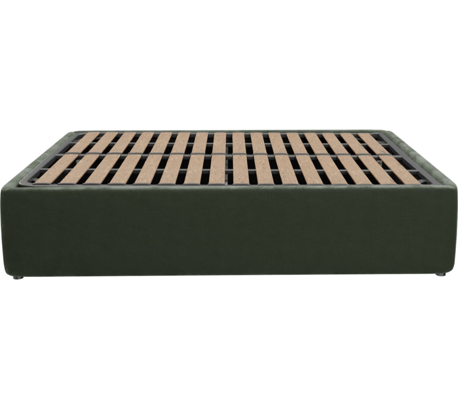 Leo Gas Lift Bed Base Muse Forest color Muse Forest
