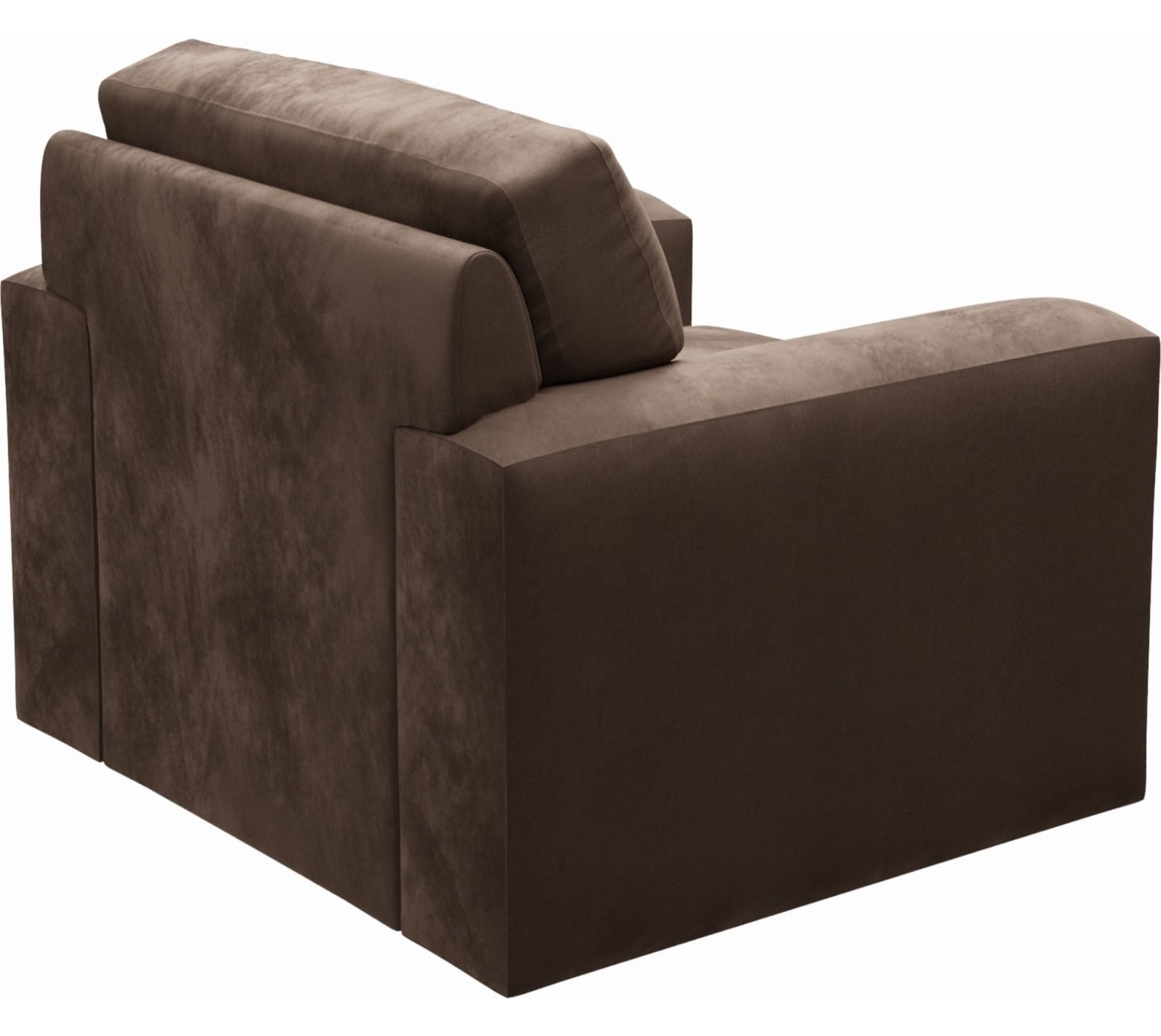 Monica Muse Chocolate Armchair color Muse Chocolate
