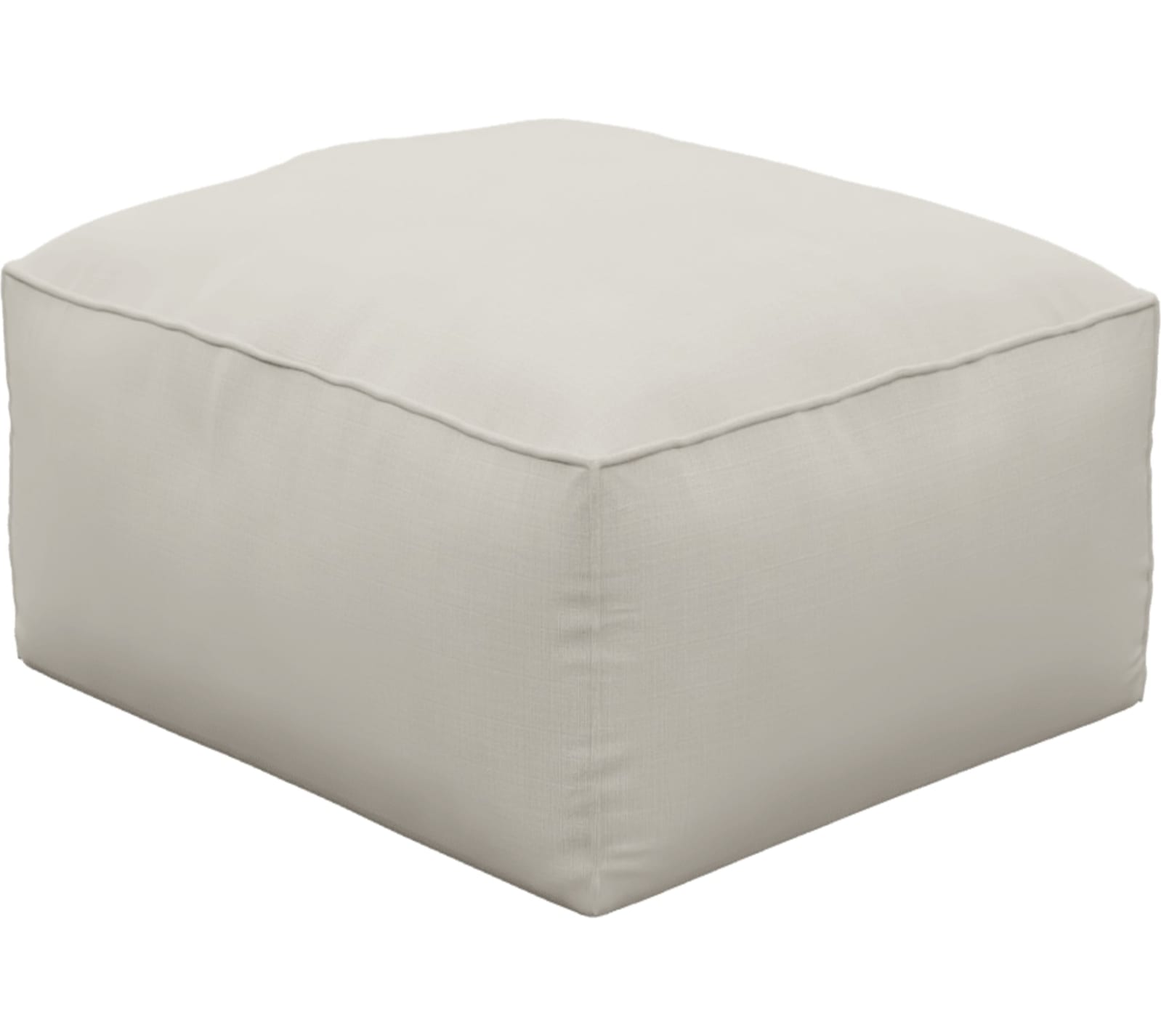 Riley Tribute Shell Modular Small Ottoman color Tribute Shell