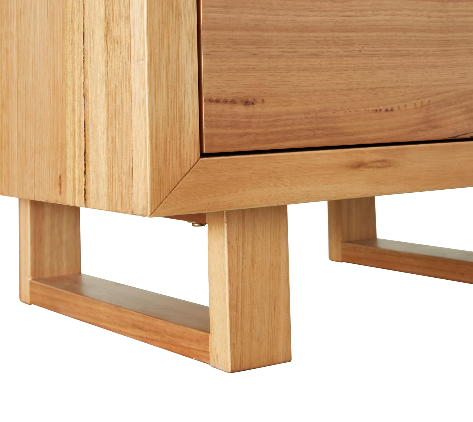 Clemence Bedside Table - 2 Drawer color Natural