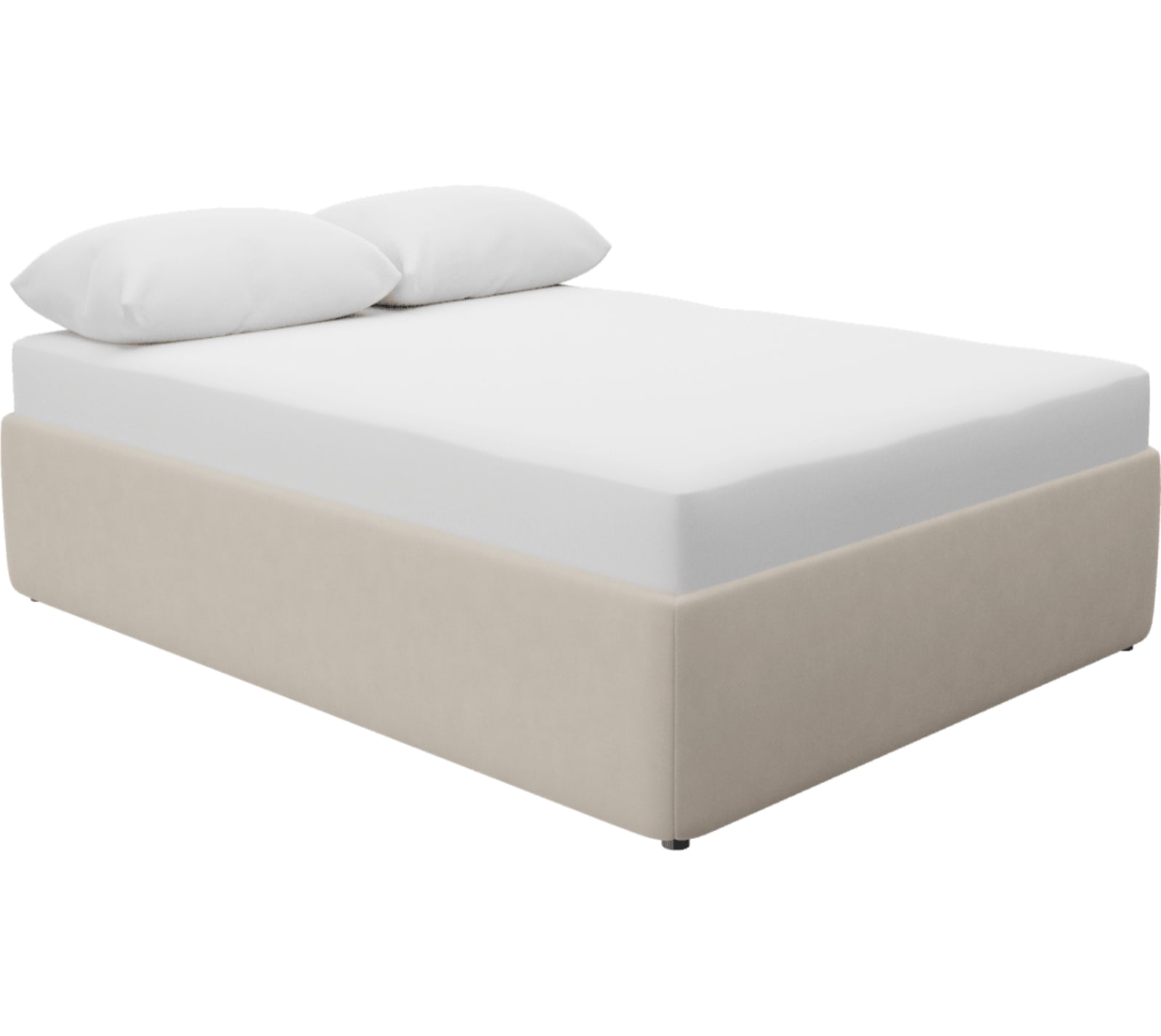 Leo Bed Base Alles Angora color Alles Angora