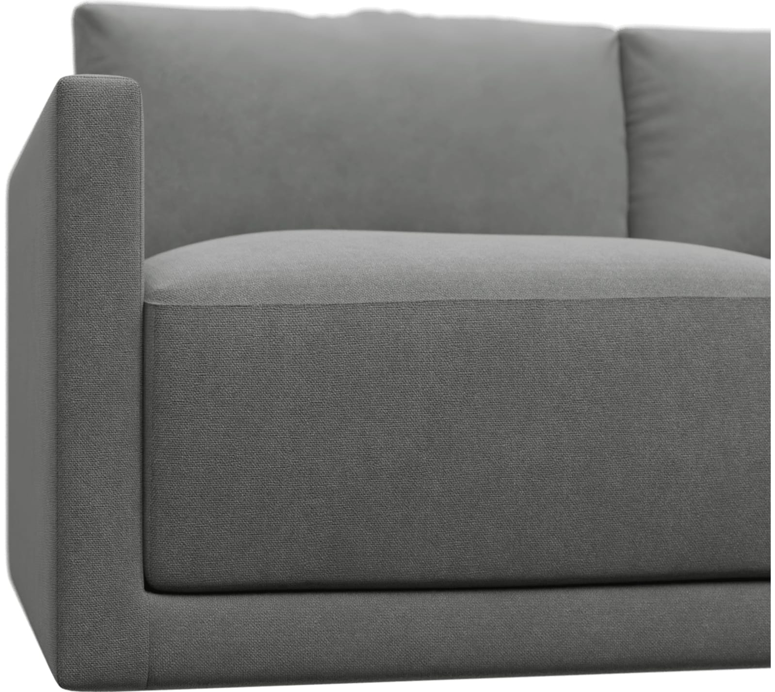 Haven Maya Flint Left Arm Facing 3 Seater Sofa Module color Maya Flint