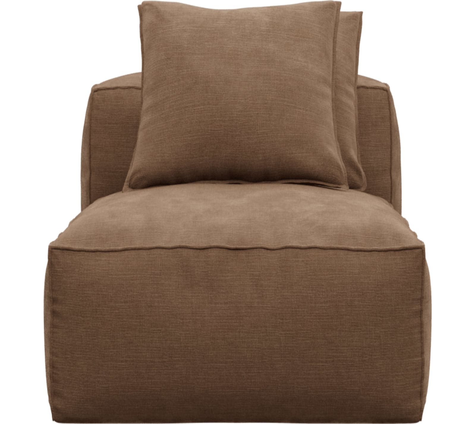 Riley Tribute Chestnut Module Armless color Tribute Chestnut