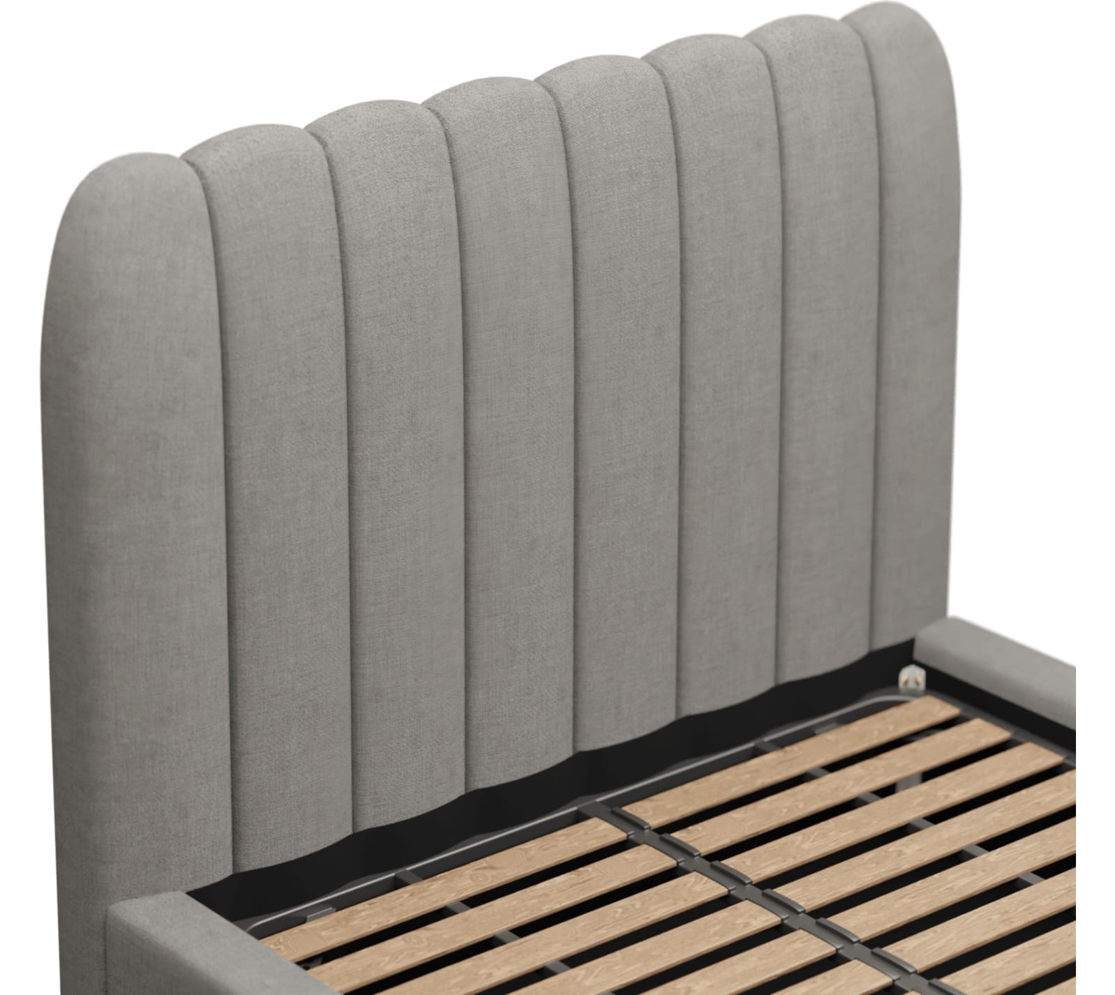 Maeve Bed Isla Soft Grey color Isla Soft Grey