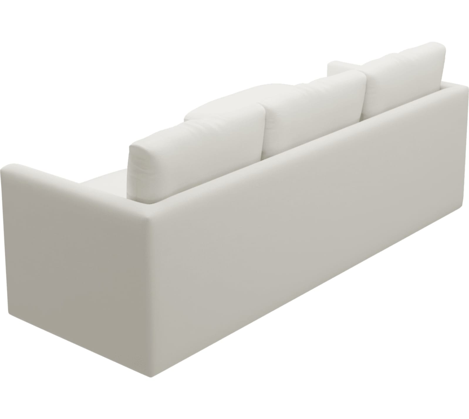 Haven Tribute Shell Chaise Sofa - 3 Seater color Tribute Shell