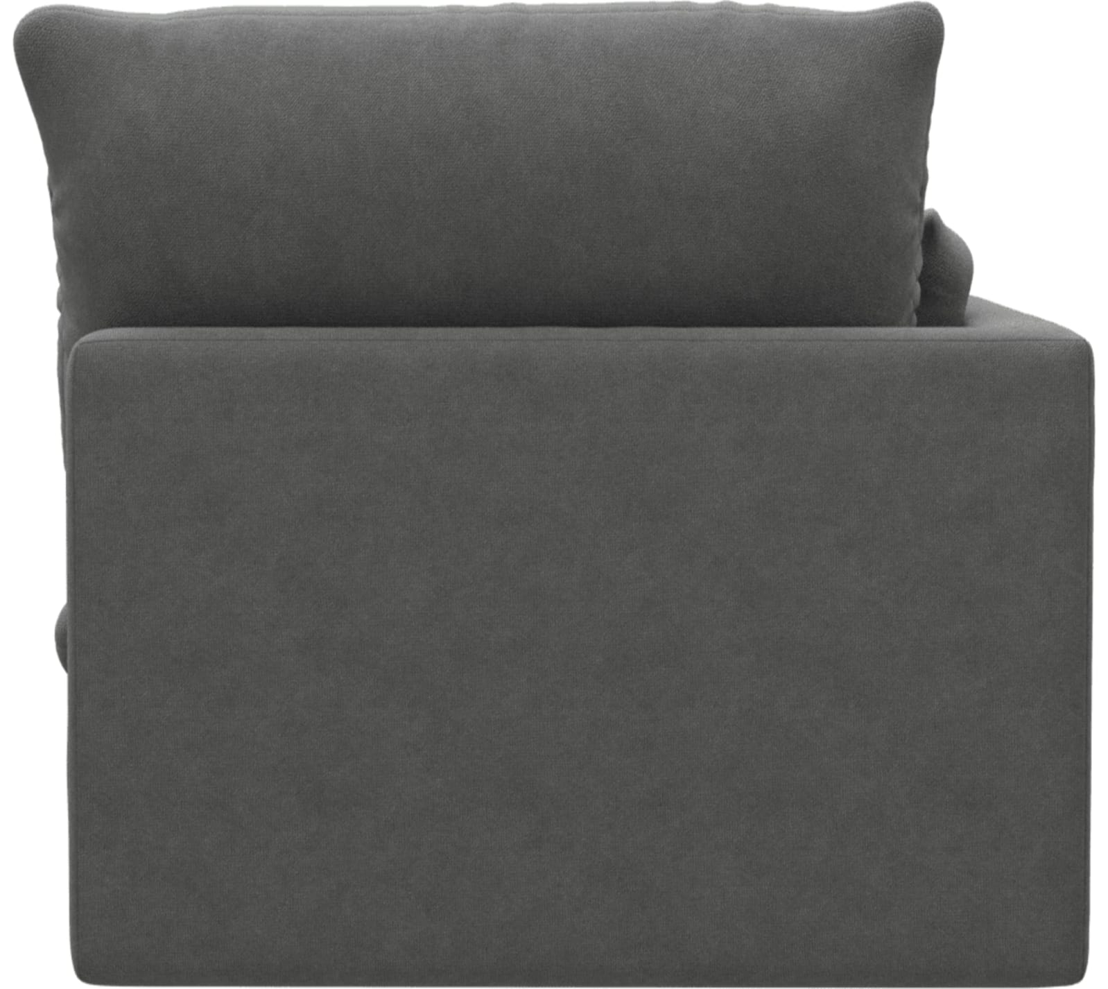 Willow Maya Flint 1 Seat Left Arm Facing Sofa Module color Maya Flint