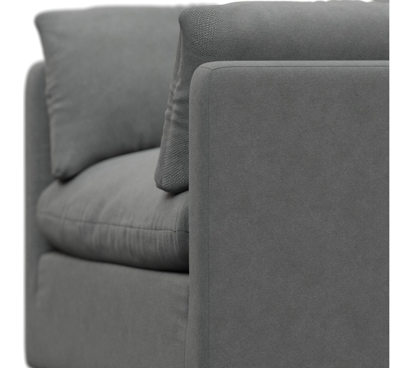 Willow Maya Flint Armchair color Maya Flint