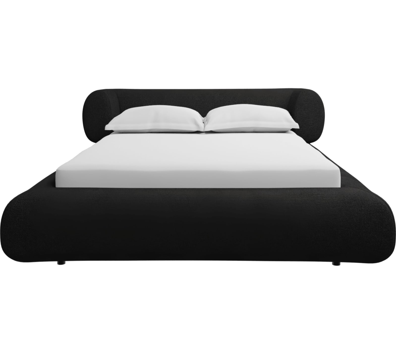 Frankie Bed California Charcoal color California Charcoal
