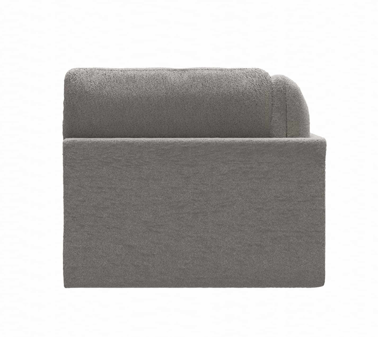 Finley Boucle Pumice Left Arm Facing Chaise Module color Boucle Pumice
