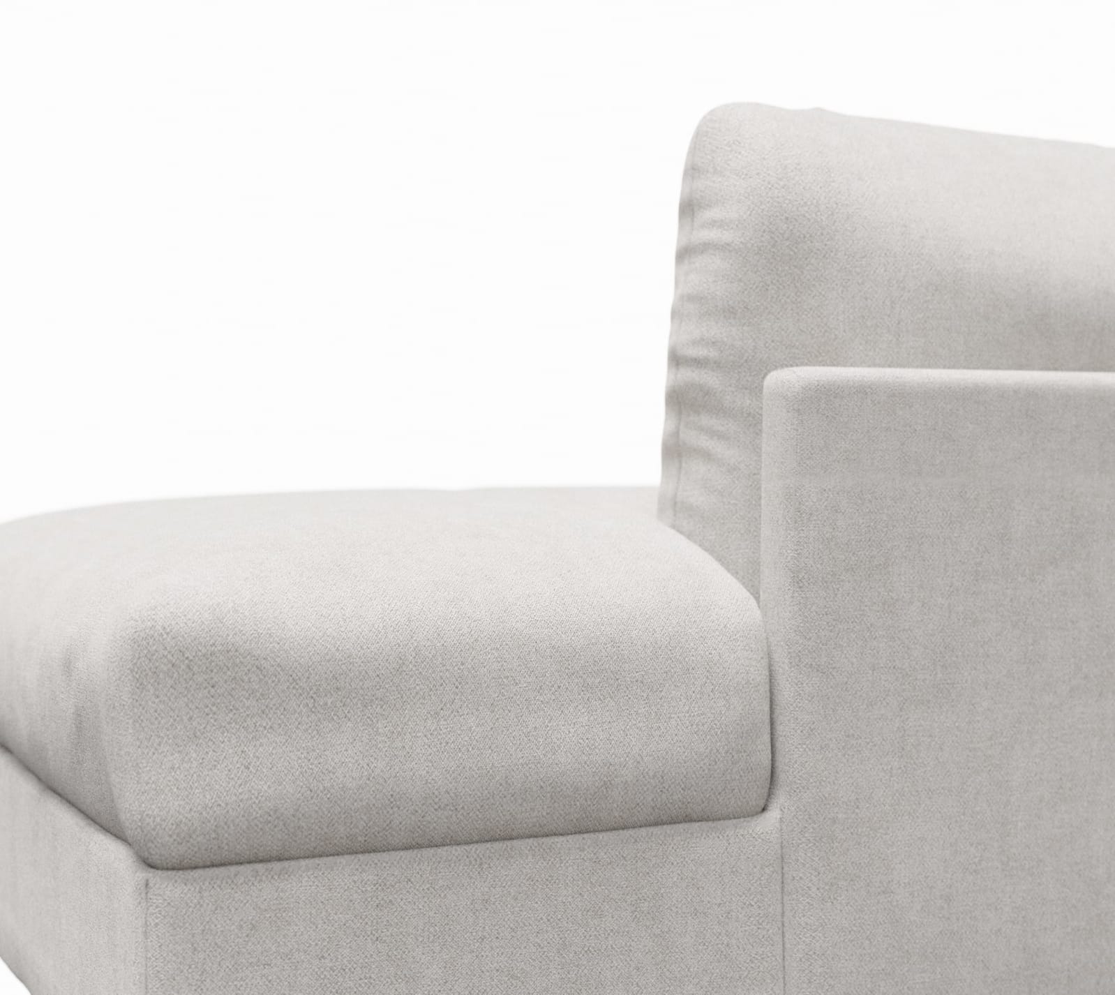 Finley Avon Mineral Right Arm Facing Chaise Module color Avon Mineral