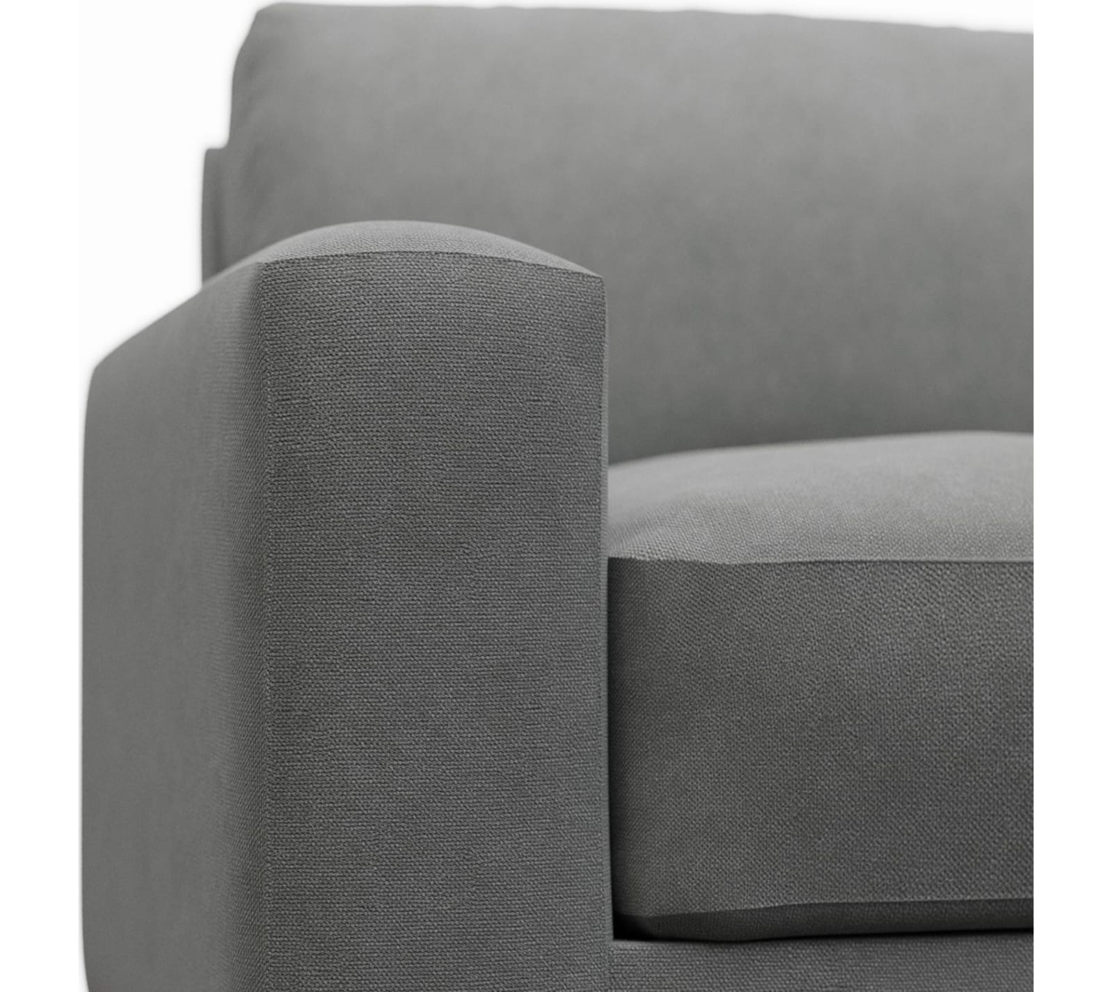 Monica Maya Flint Armchair color Maya Flint