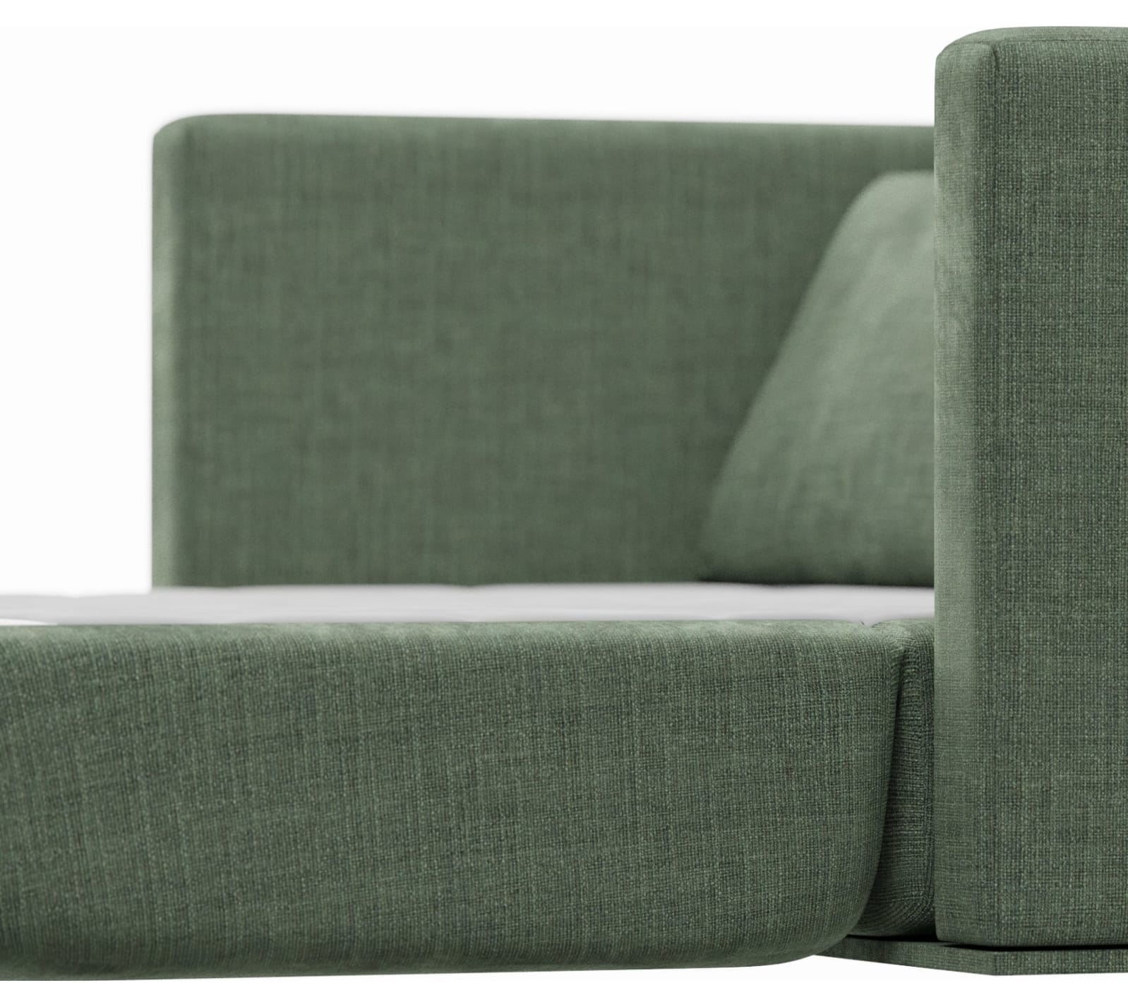 Porter Tribute Dark Jade 2-Seater Sofa Bed color Tribute Dark Jade