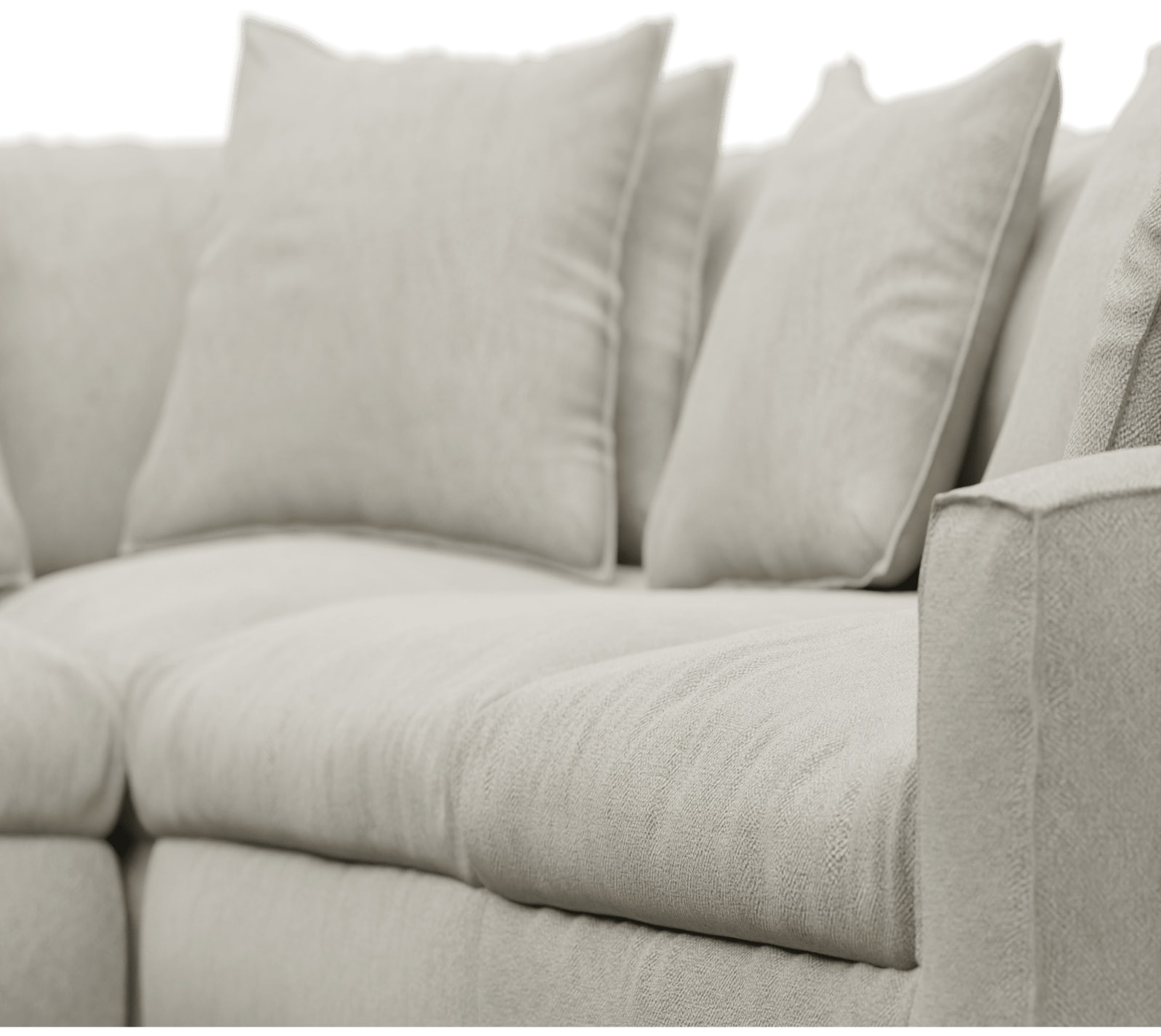 Tully Noa Desert Modular Sofa - 5 Piece color Noa Desert