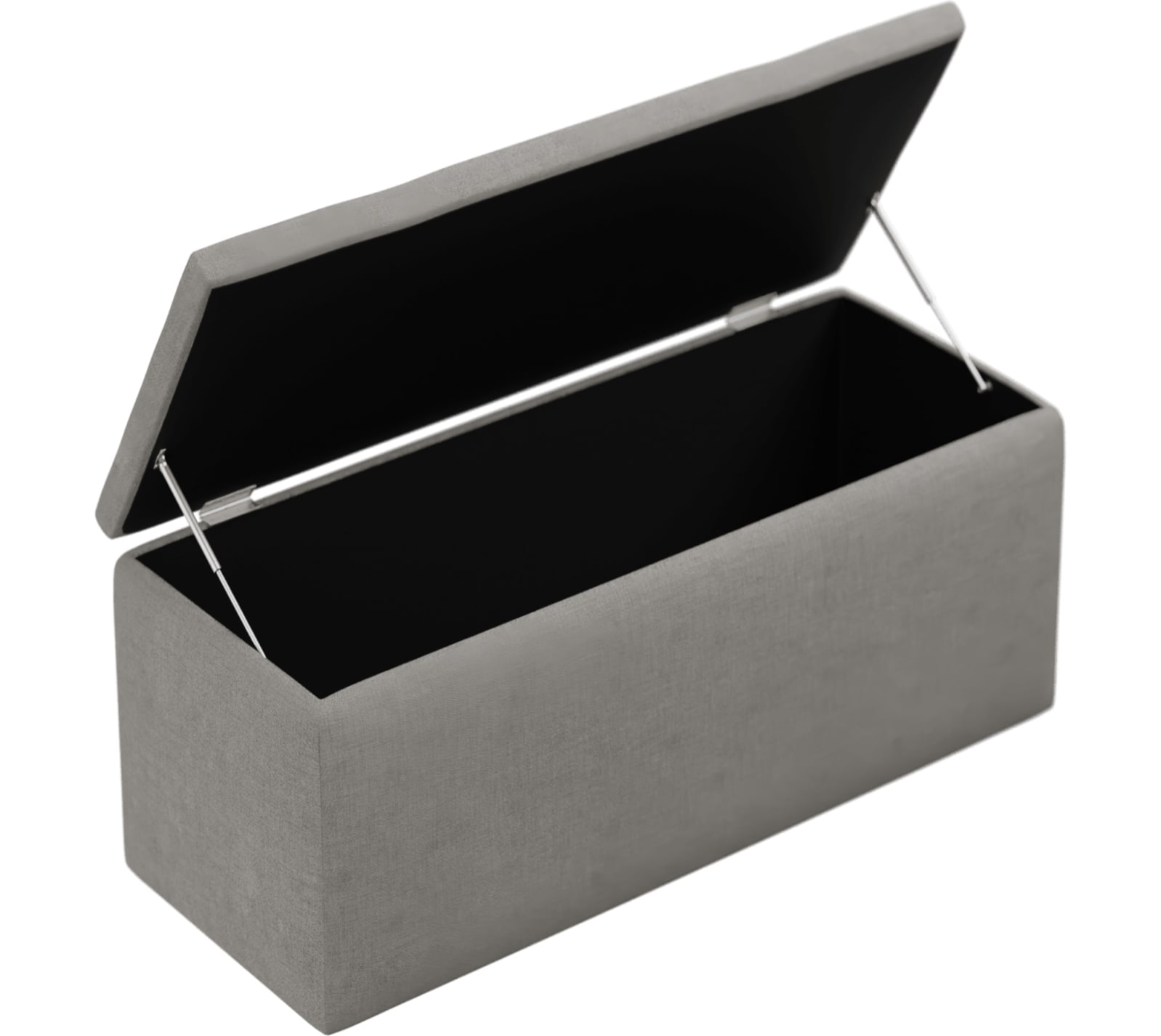 Leo Blanket Box Isla Soft Grey color Isla Soft Grey