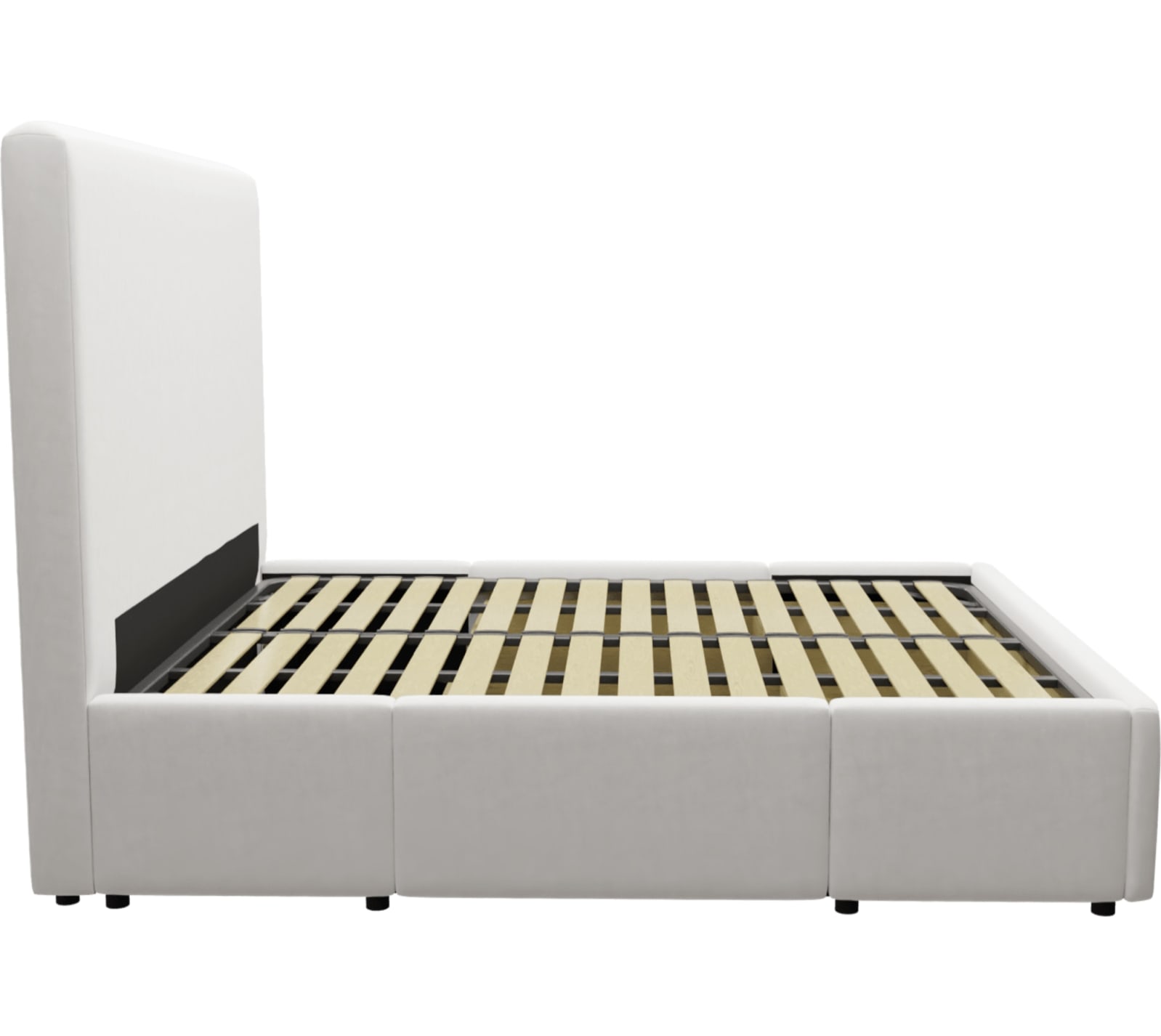Aria Drawer Bed Muse Frost color Muse Frost