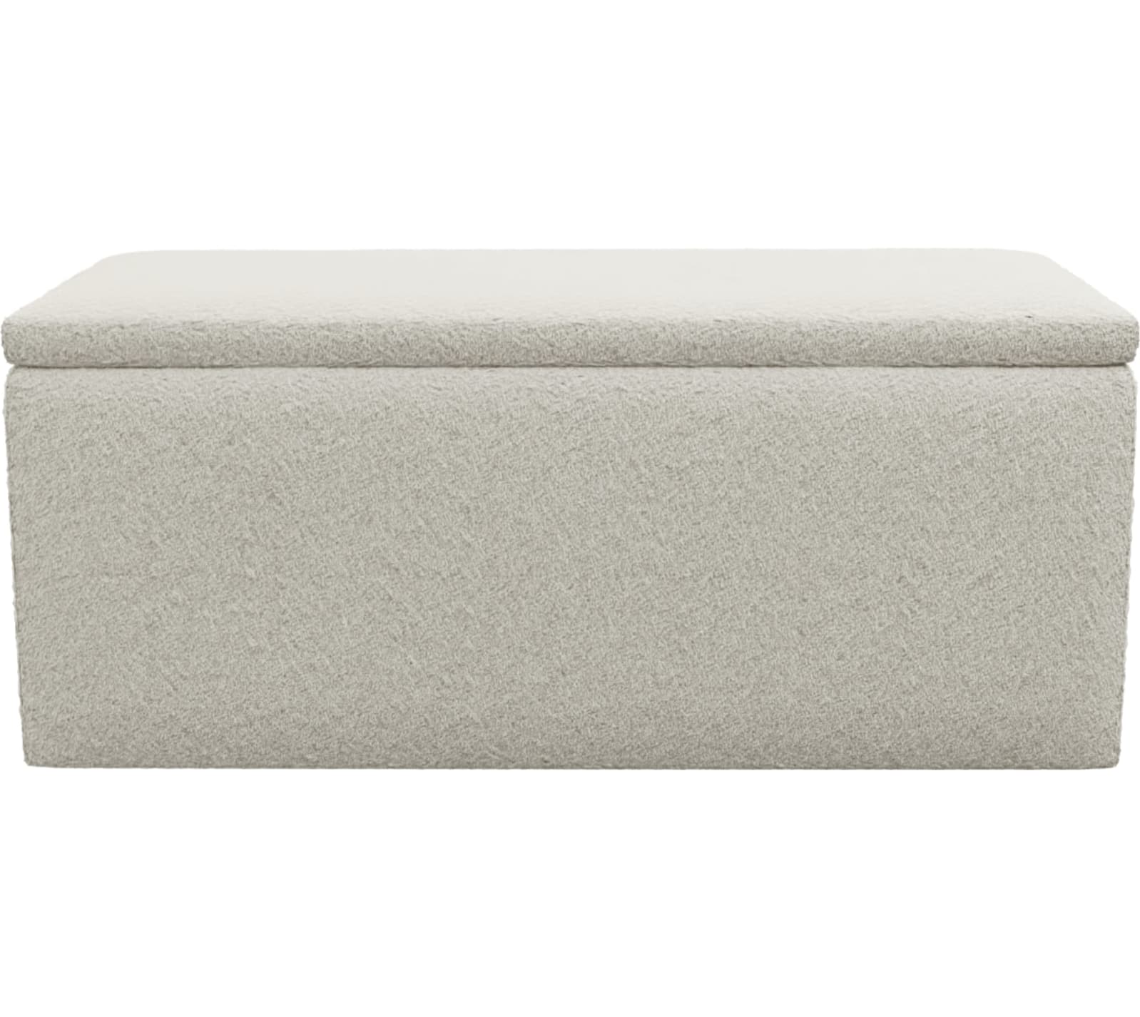 Leo Blanket Box Boucle Ivory color Boucle Ivory