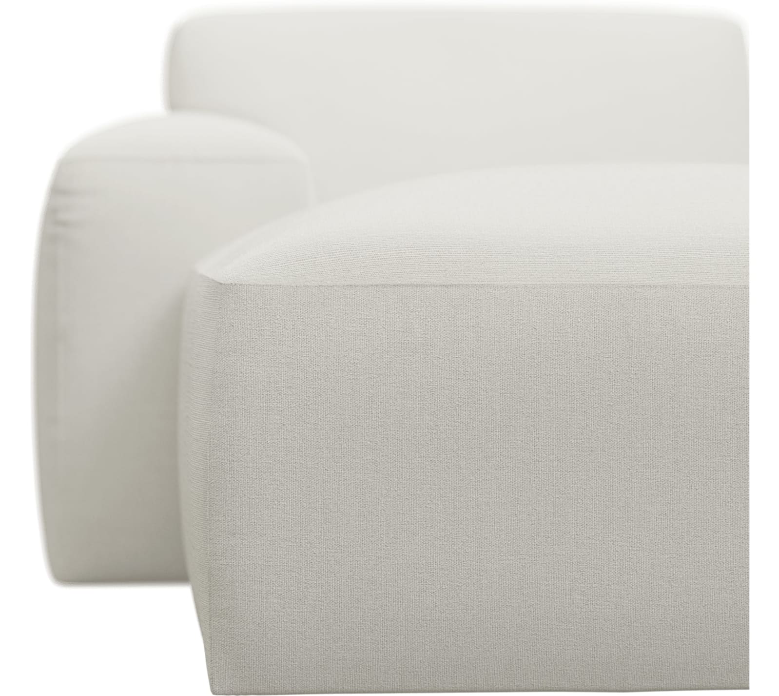 Copenhagen Tribute Shell Left Arm Facing Chaise Module color Tribute Shell