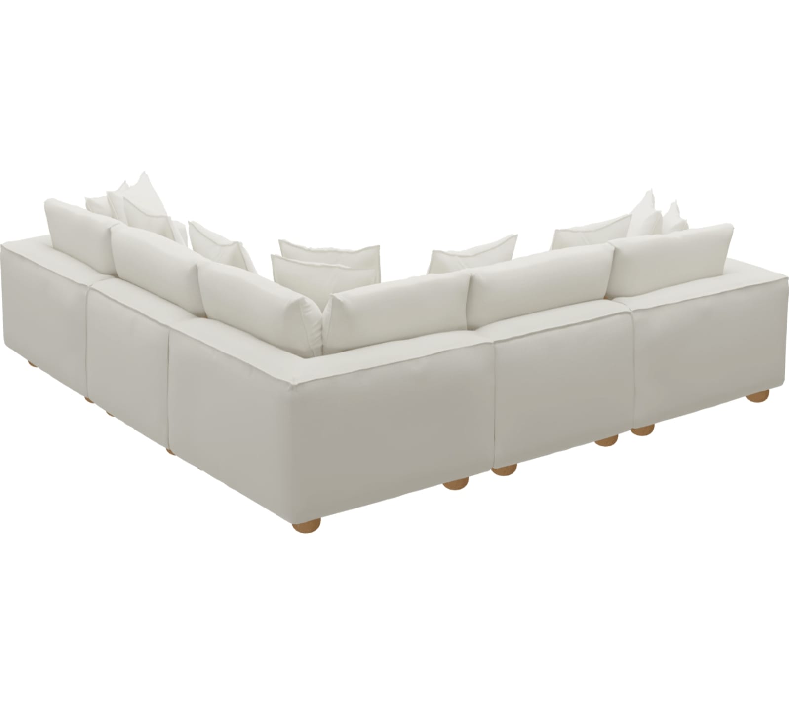 Tully Tribute Shell Modular Sofa - 5 Piece color Tribute Shell