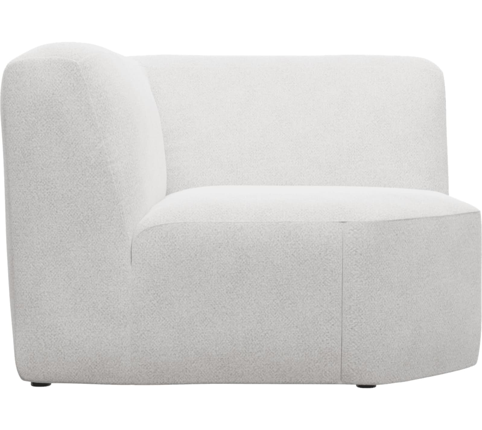 Copenhagen Noa Fog Wedge Corner Chair Sofa Module color Noa Fog