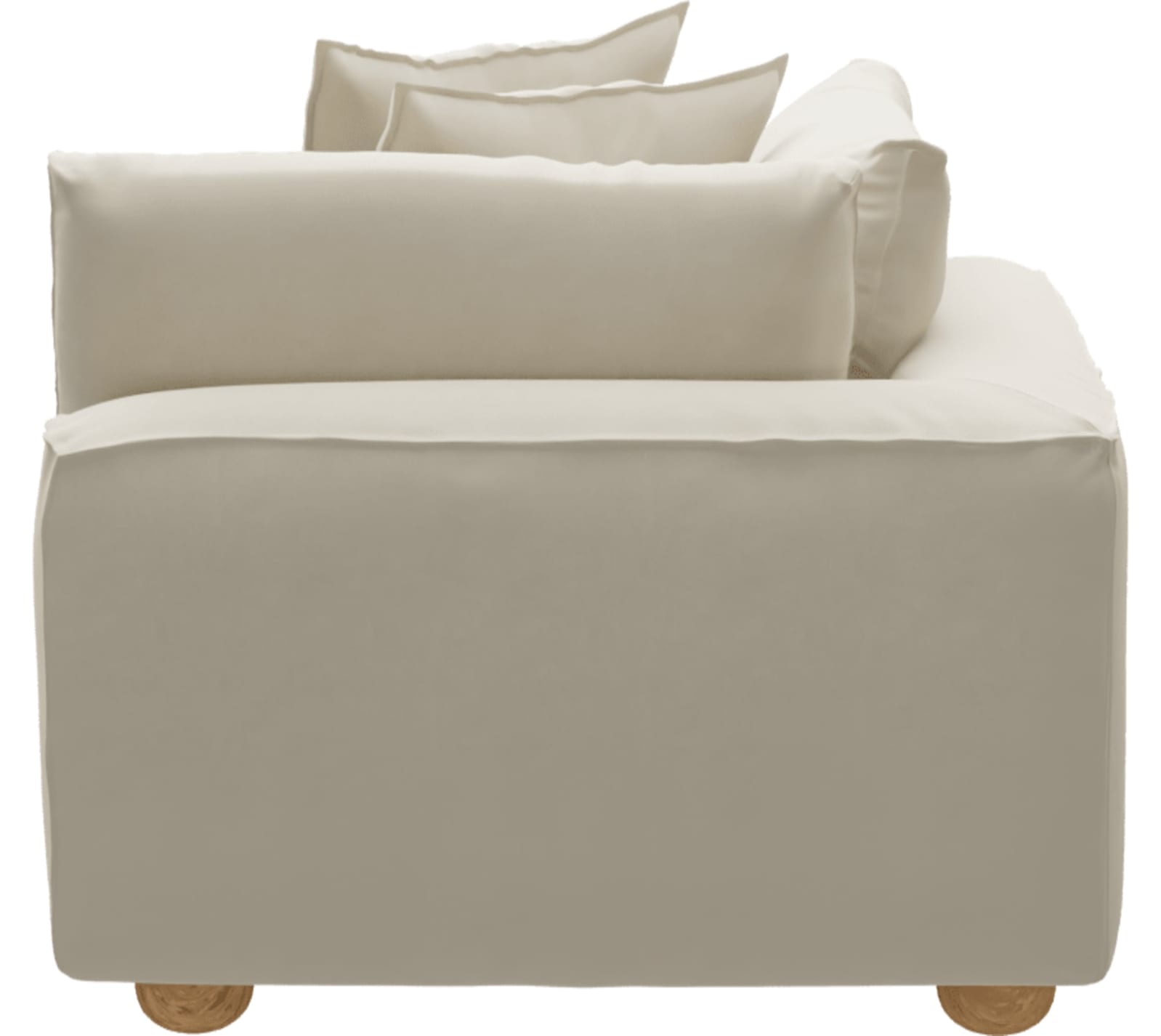 Tully Alpine Mist Corner Sofa Chair Module color Alpine Mist