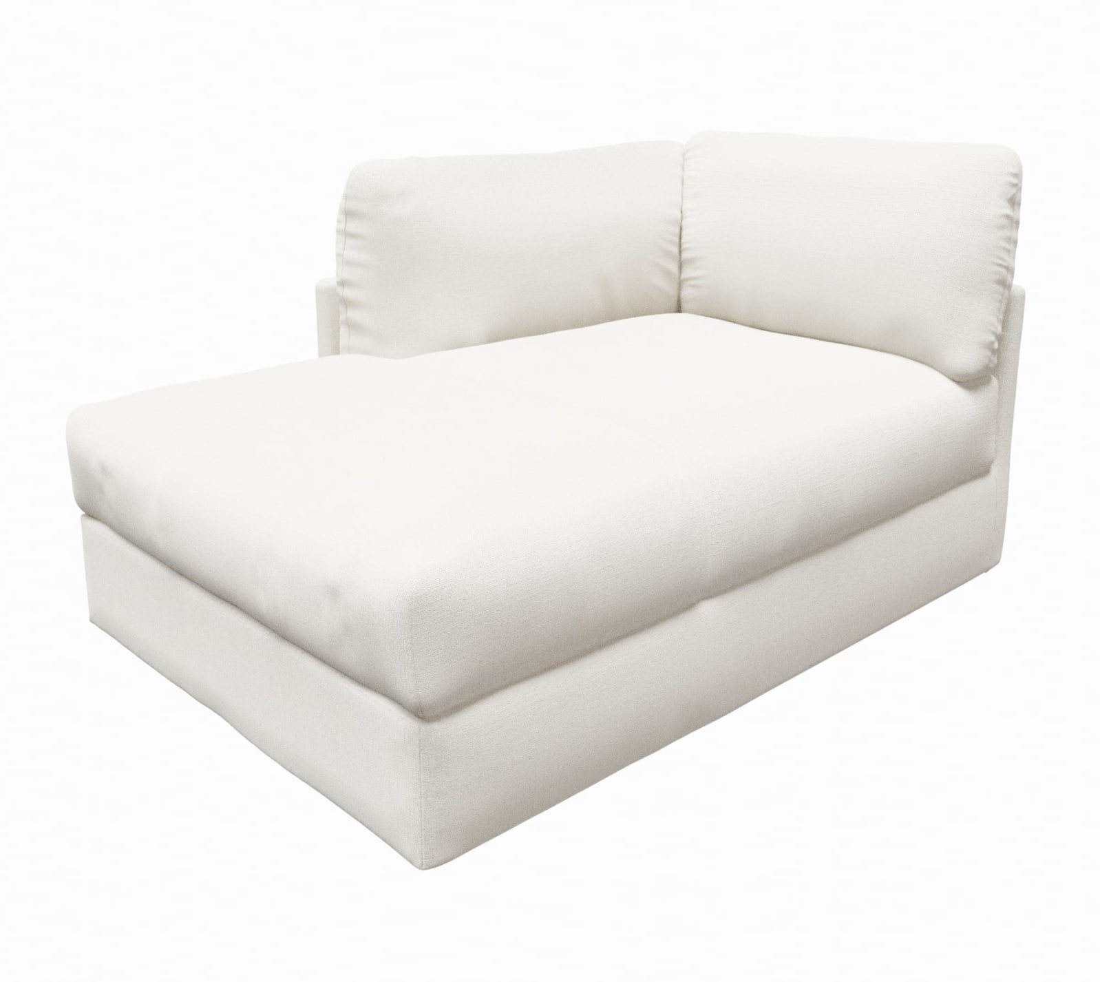 Finley Tribute Ice Left Arm Facing Chaise Module color Tribute Ice