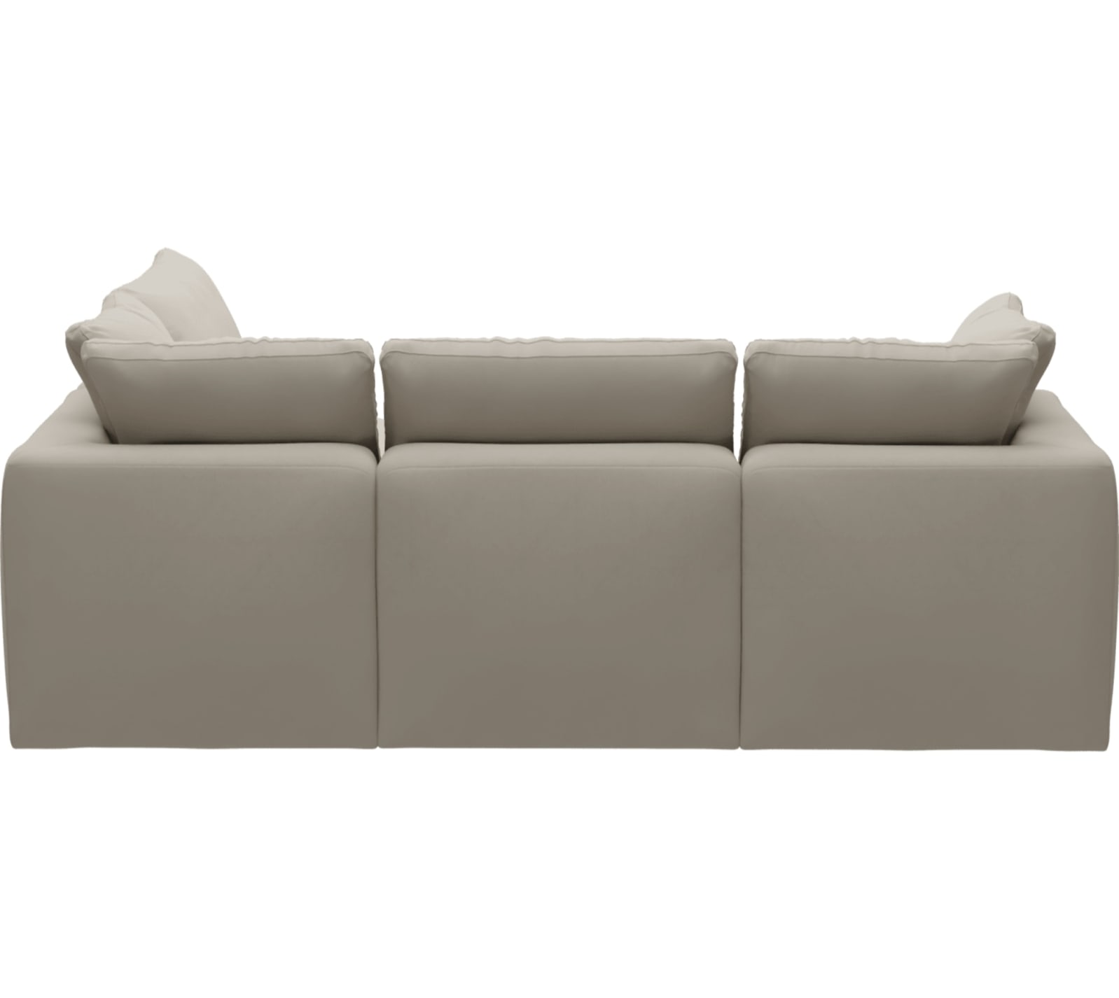Cloud Isla Sea Pearl Modular Sofa - 4 Piece color Isla Sea Pearl
