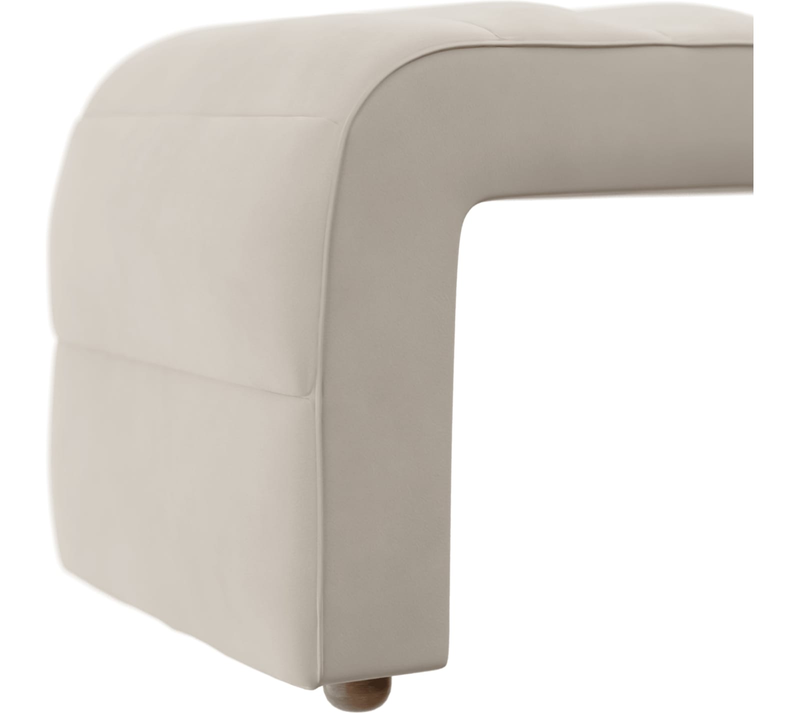 Maeve Bench Alles Angora color Alles Angora