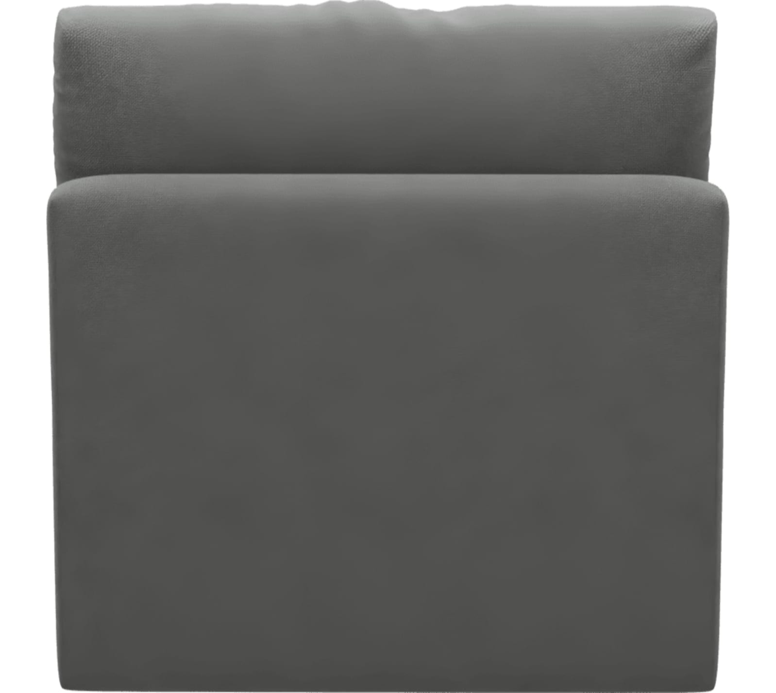 Haven Maya Flint Armless Sofa Chair Module color Maya Flint