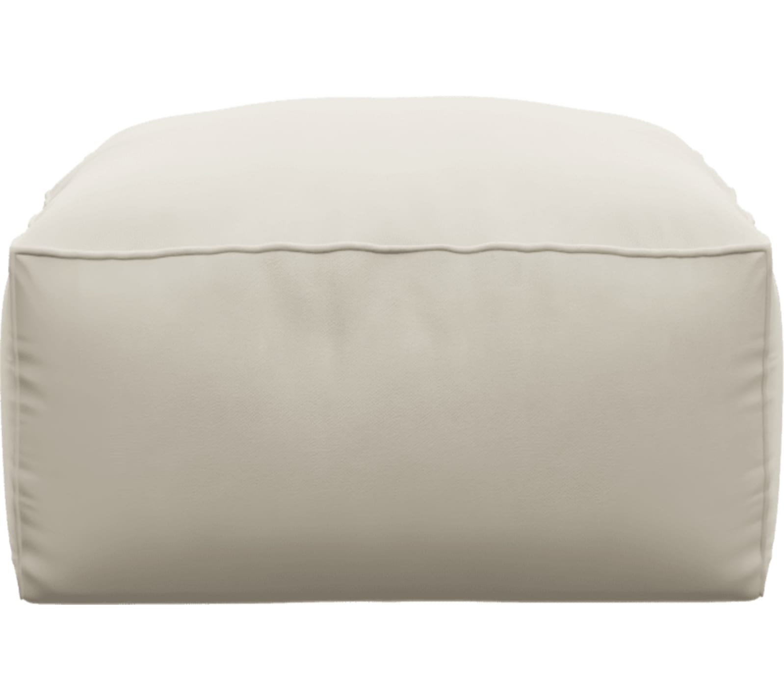 Riley Alpine Mist Modular Small Ottoman color Alpine Mist