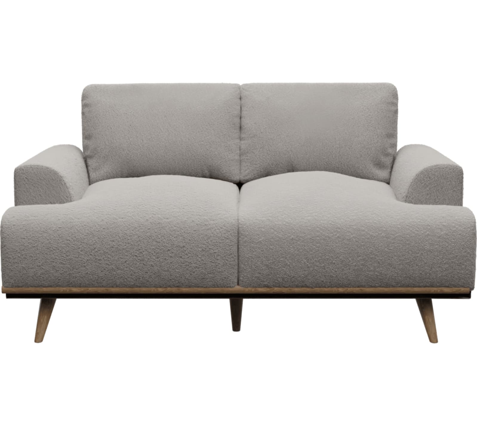 Dane Boucle Pumice Sofa - 2 Seater color Boucle Pumice