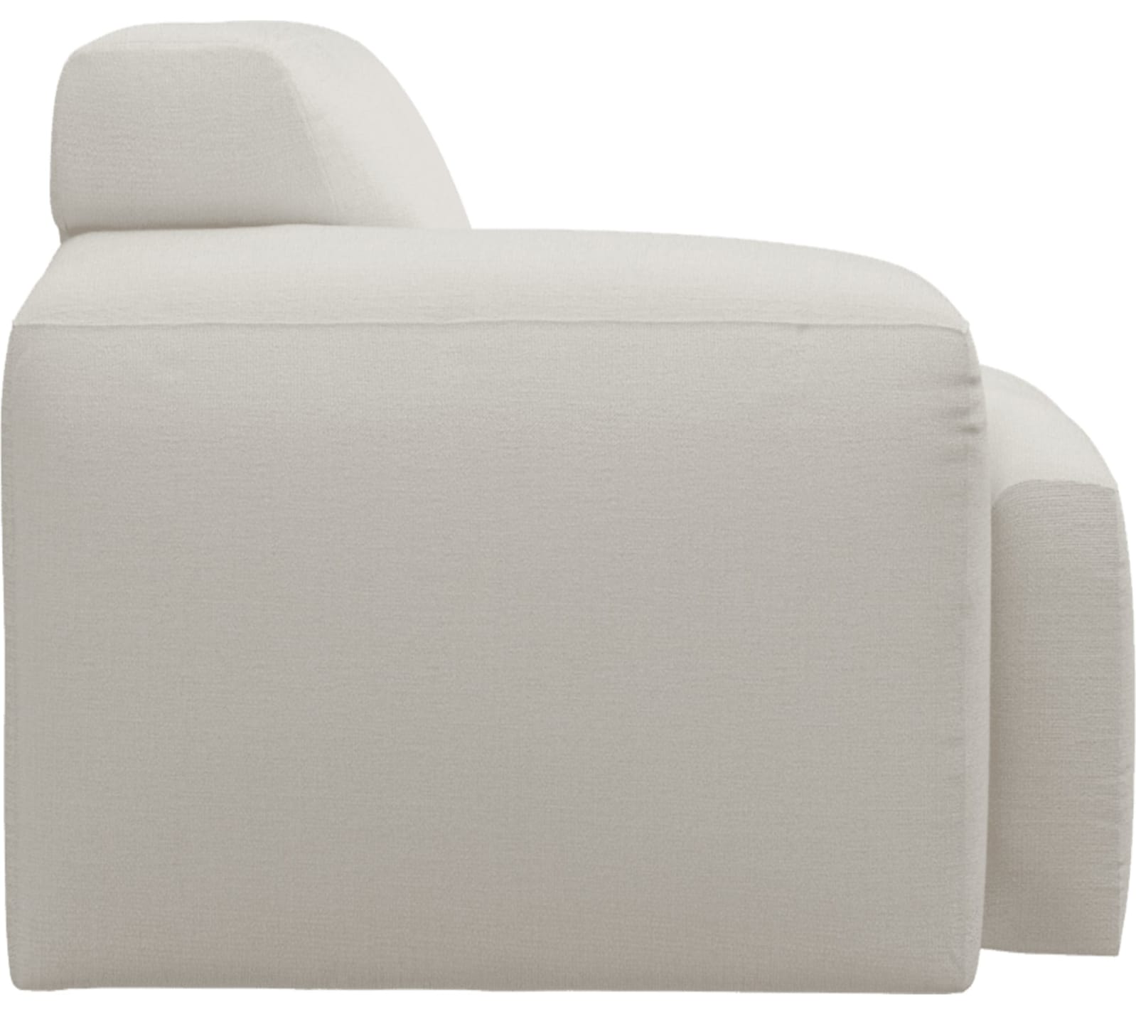 Copenhagen Tribute Ice Left Arm Facing Sofa Module color Tribute Ice