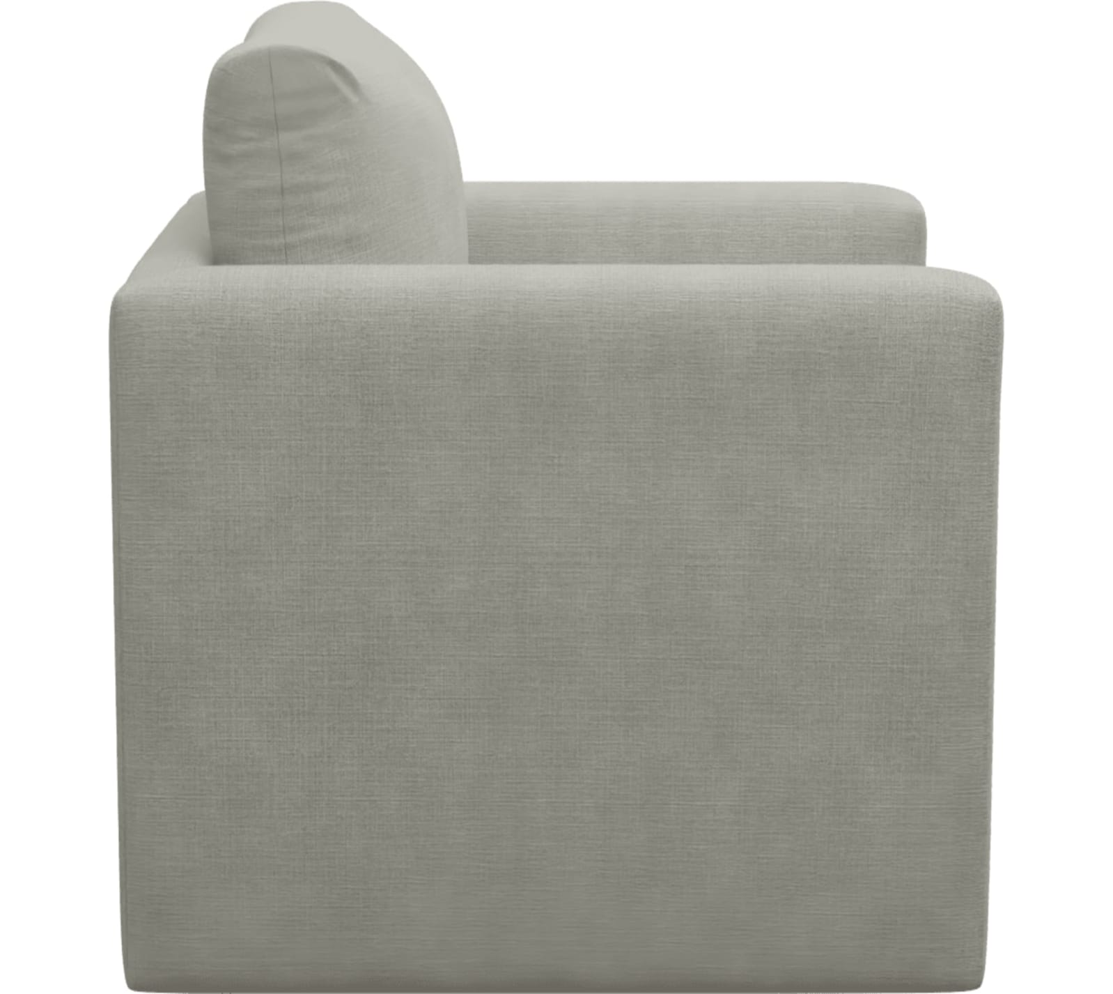 Haven Toorak Pebble Swivel Chair color Toorak Pebble