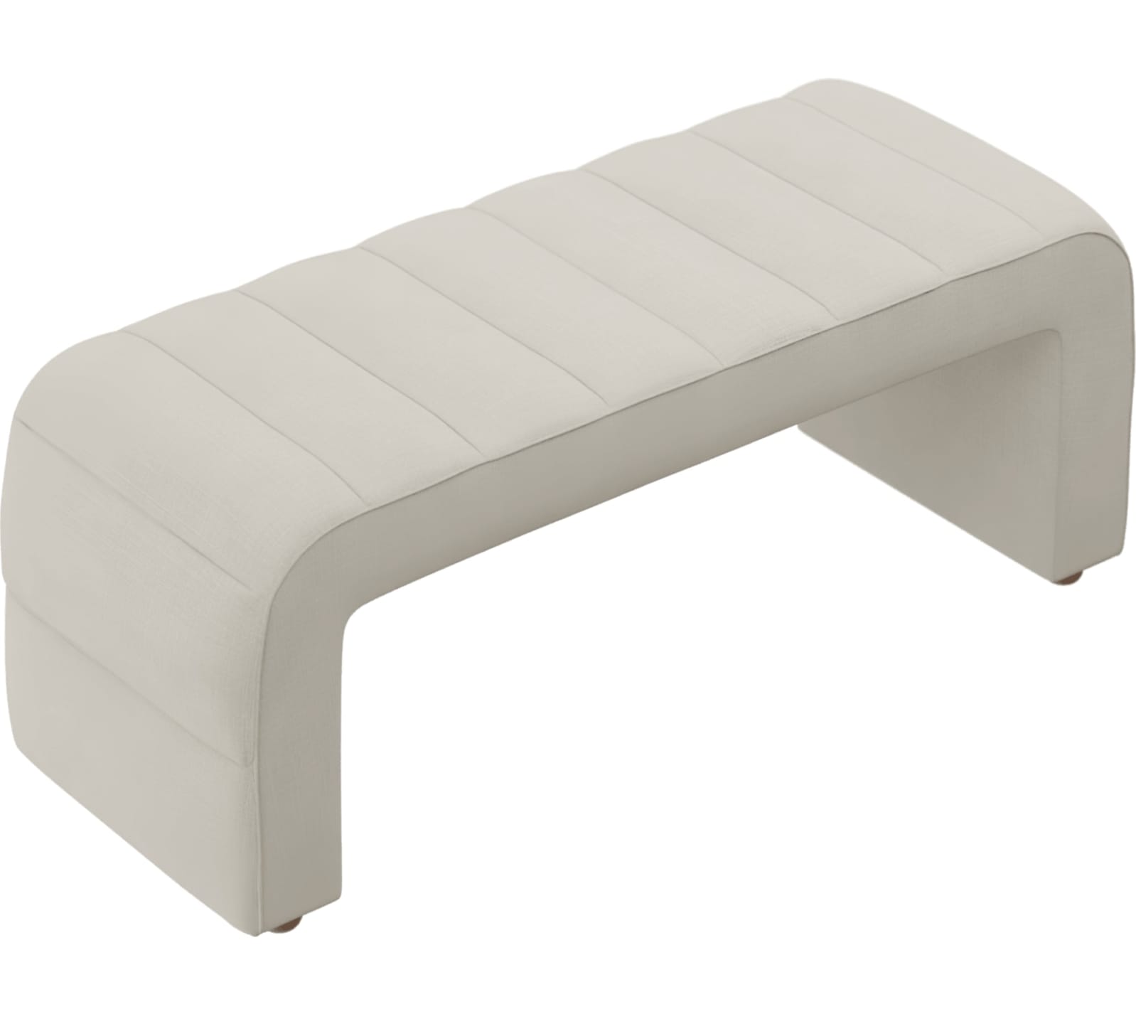 Maeve Bench Toorak Pearl color Toorak Pearl
