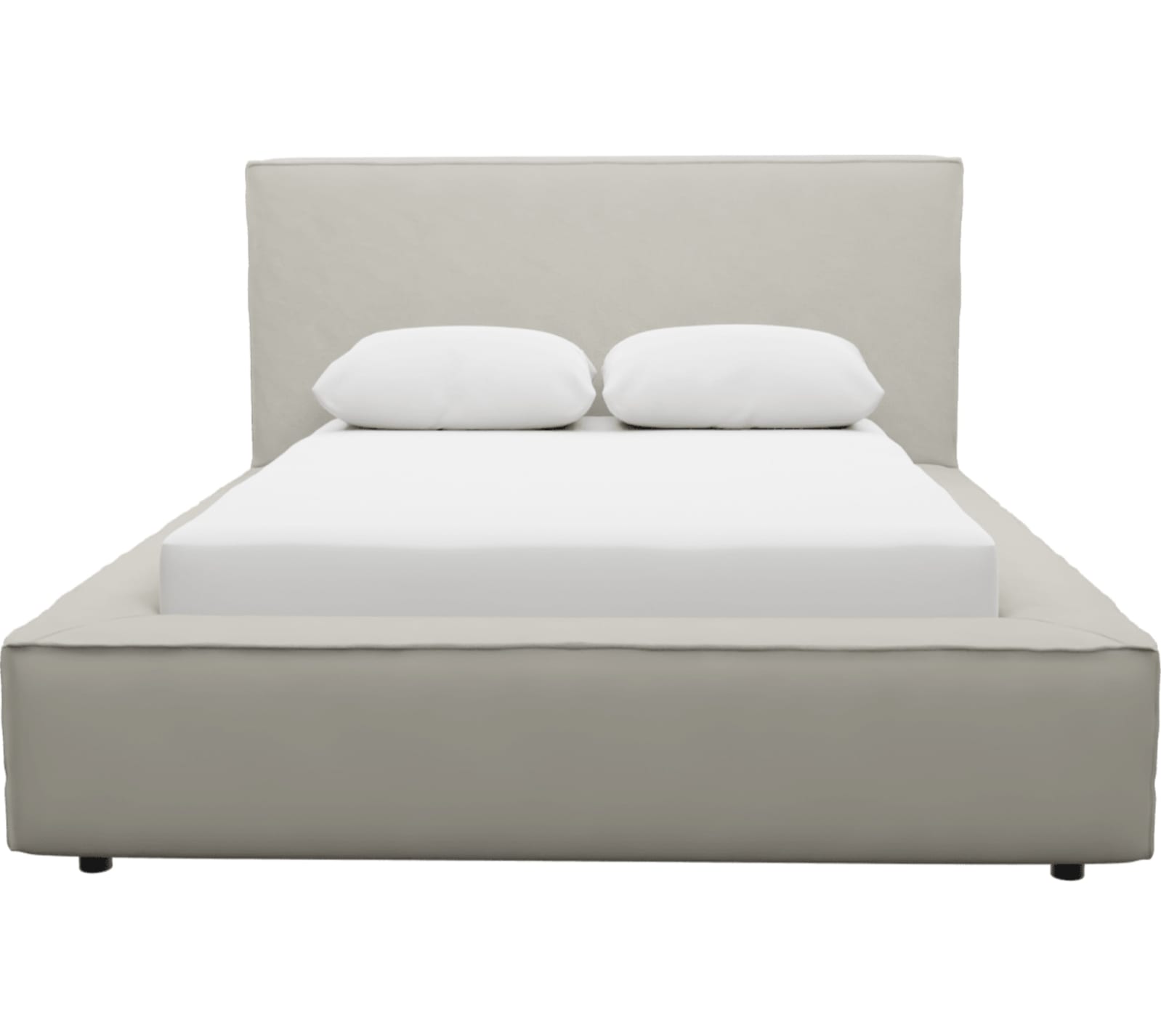 Riley Bed Frame California Ivory color California Ivory