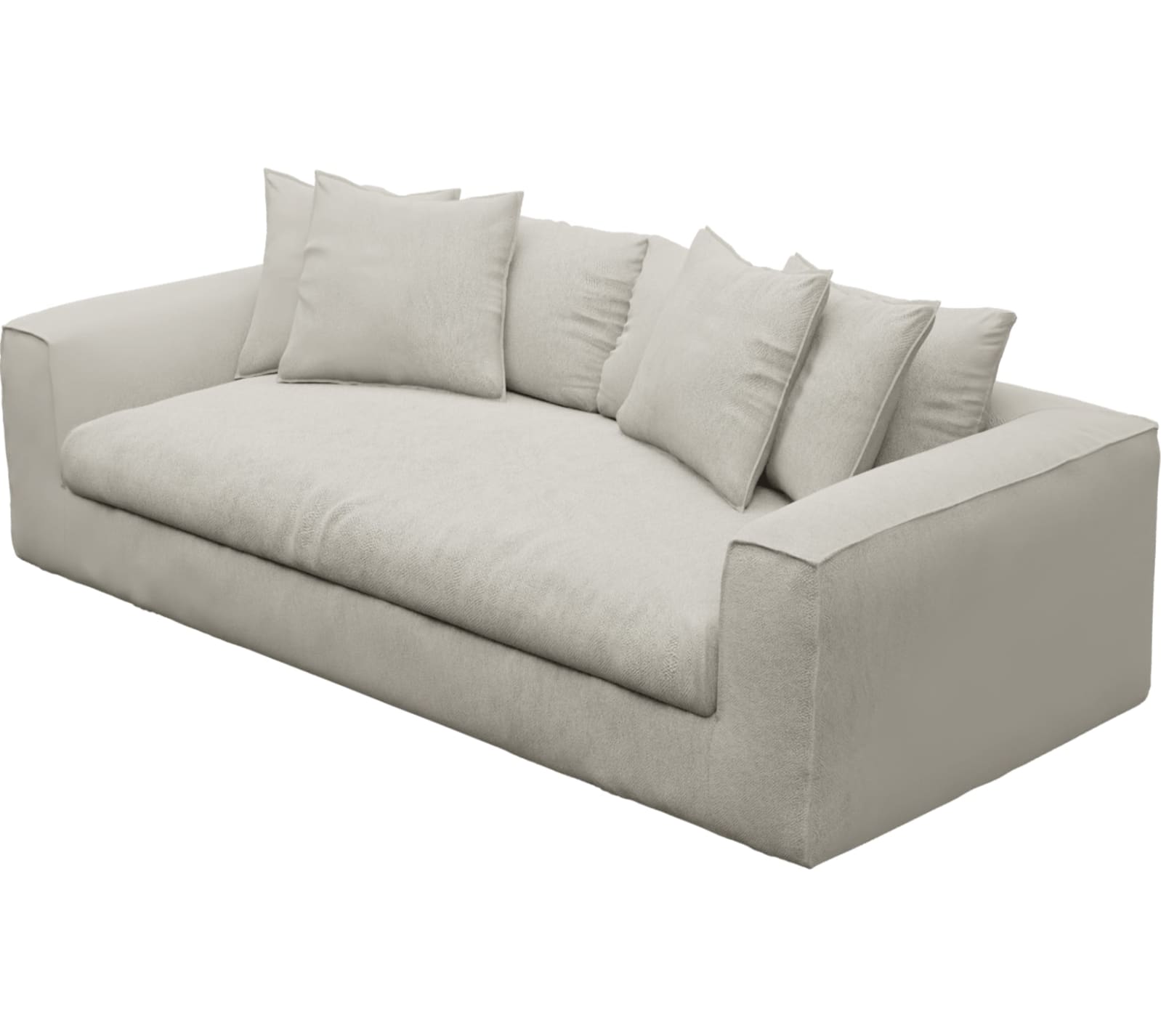 Tully Noa Desert Sofa - 3.5 Seater color Noa Desert