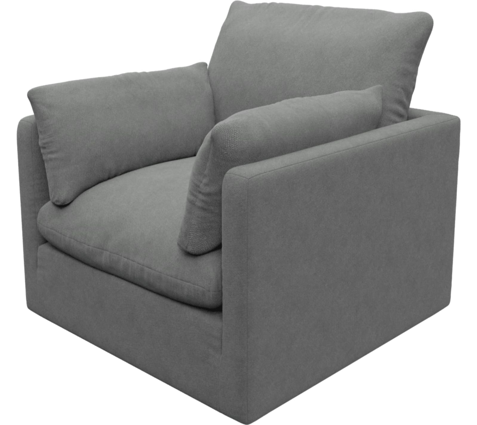 Willow Maya Flint Armchair color Maya Flint