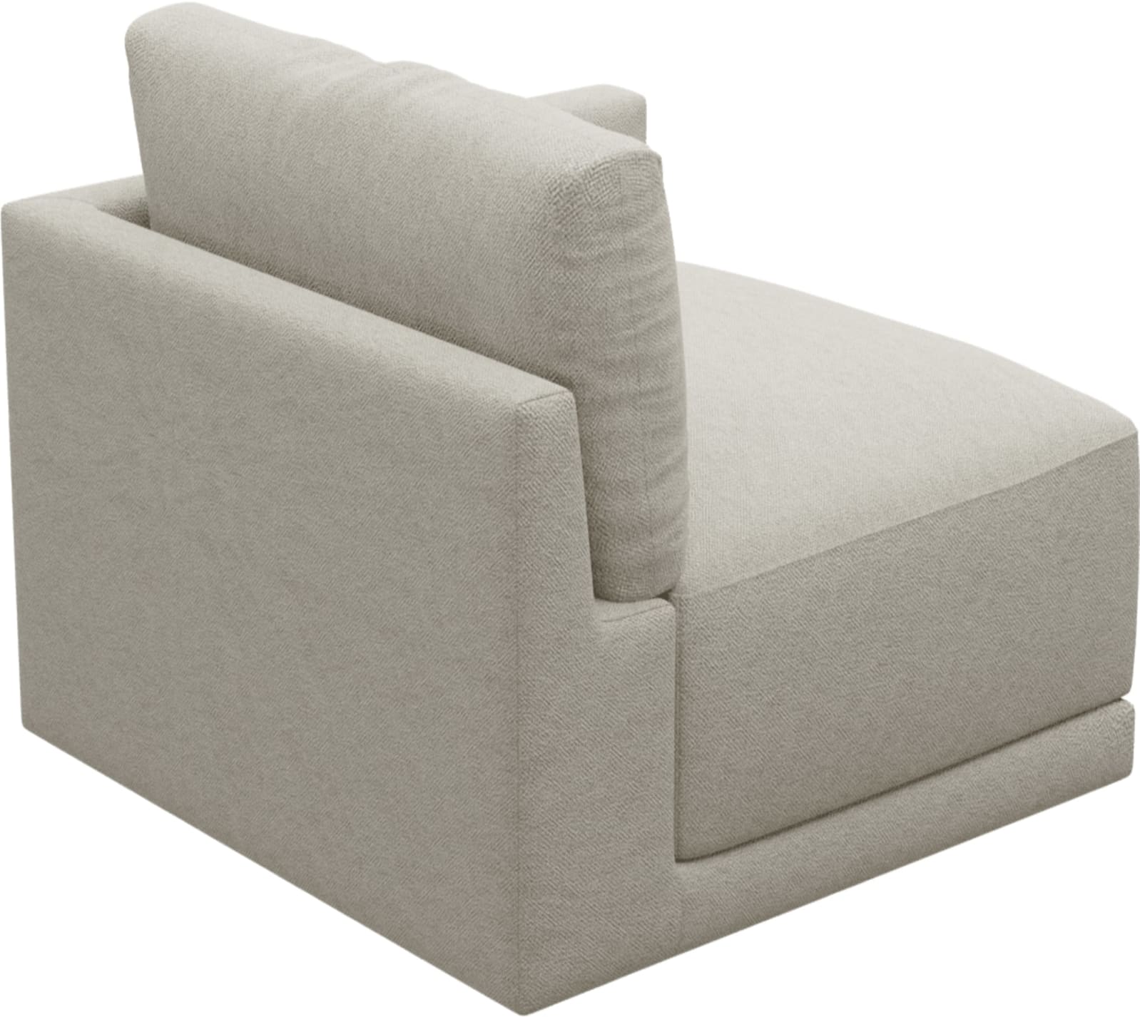 Haven Noa Desert Right Arm Facing Chair Sofa Module color Noa Desert