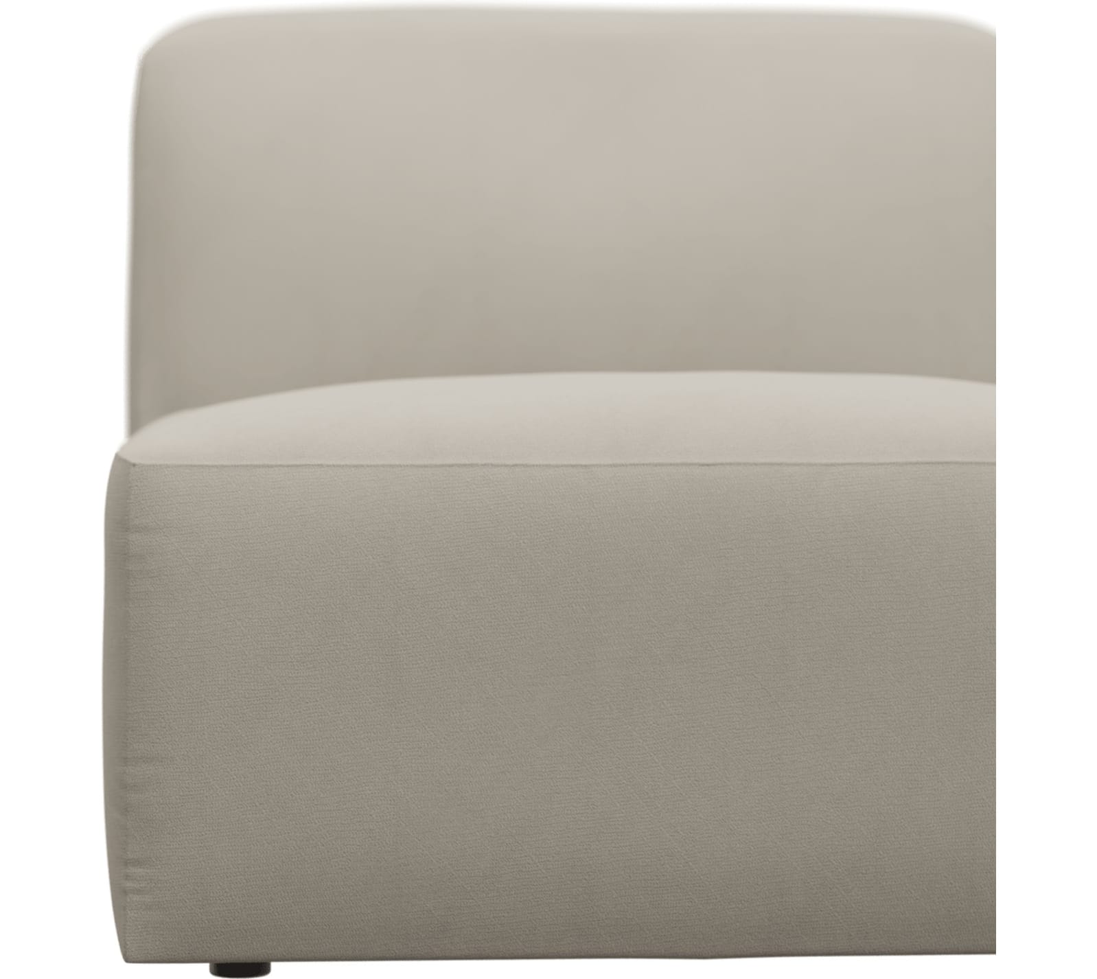Copenhagen Isla Sea Pearl Armless Chair Sofa Module color Isla Sea Pearl