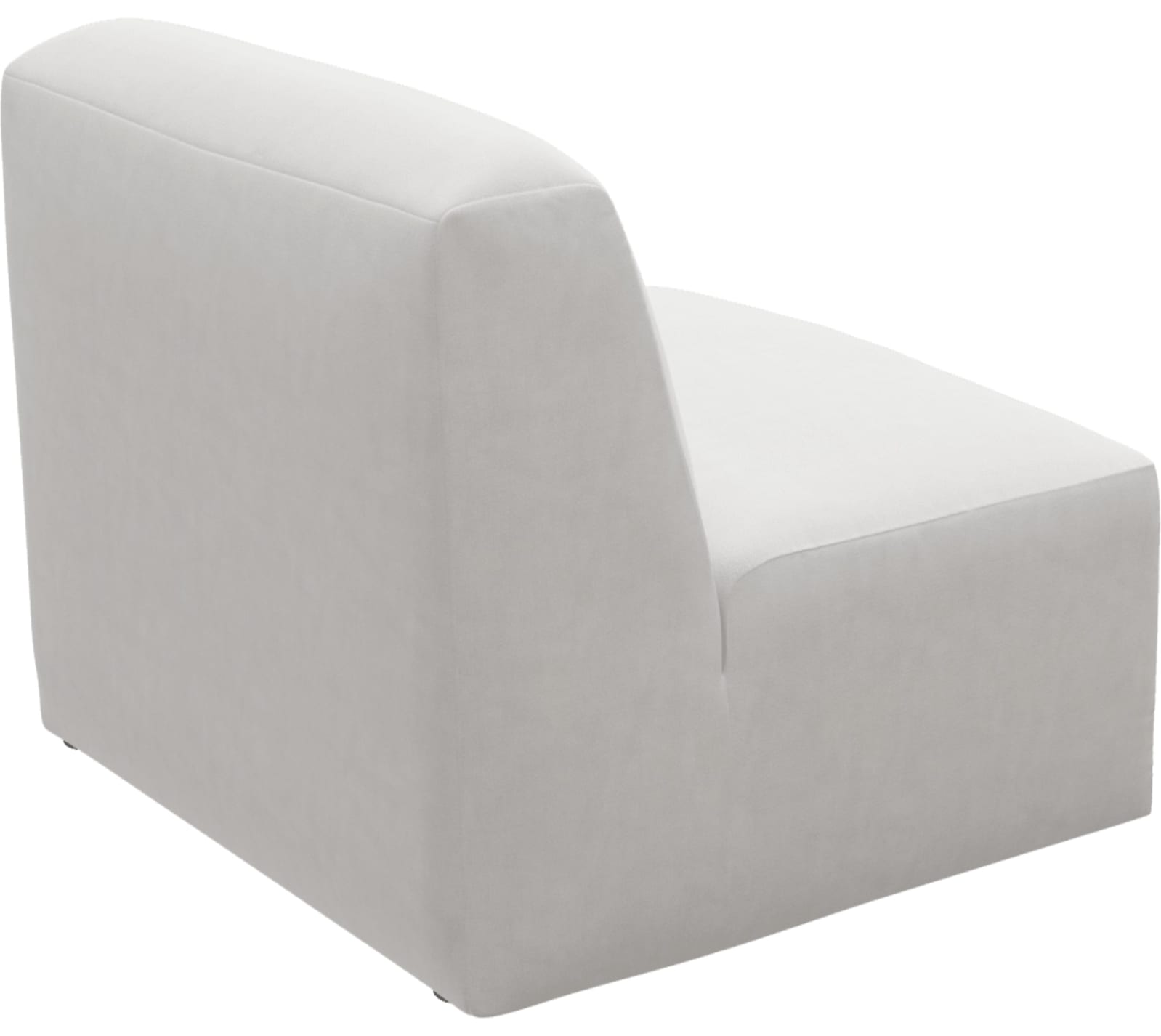 Copenhagen Muse Frost Armless Chair Sofa Module color Muse Frost