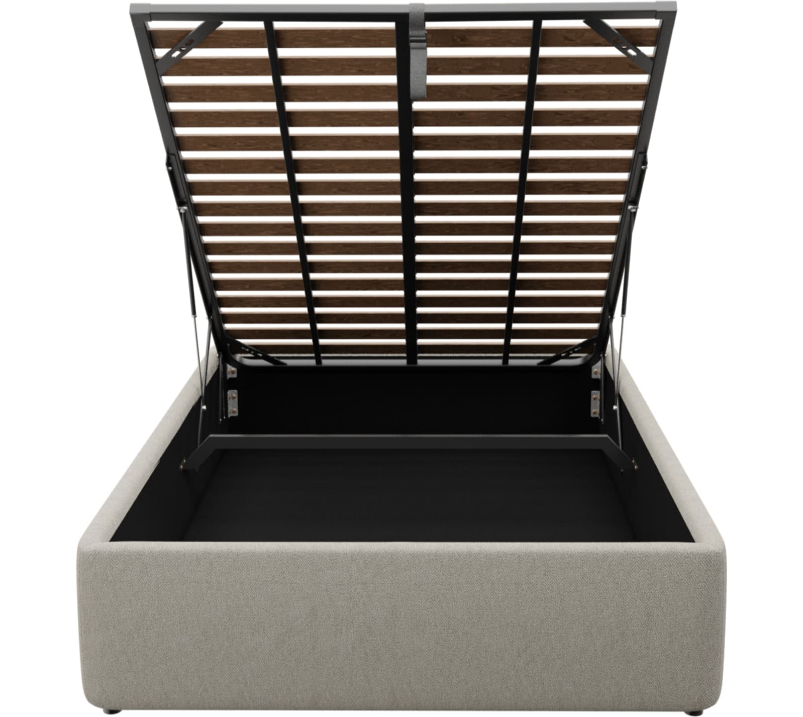 Leo Gas Lift Bed Base Noa Desert color Noa Desert