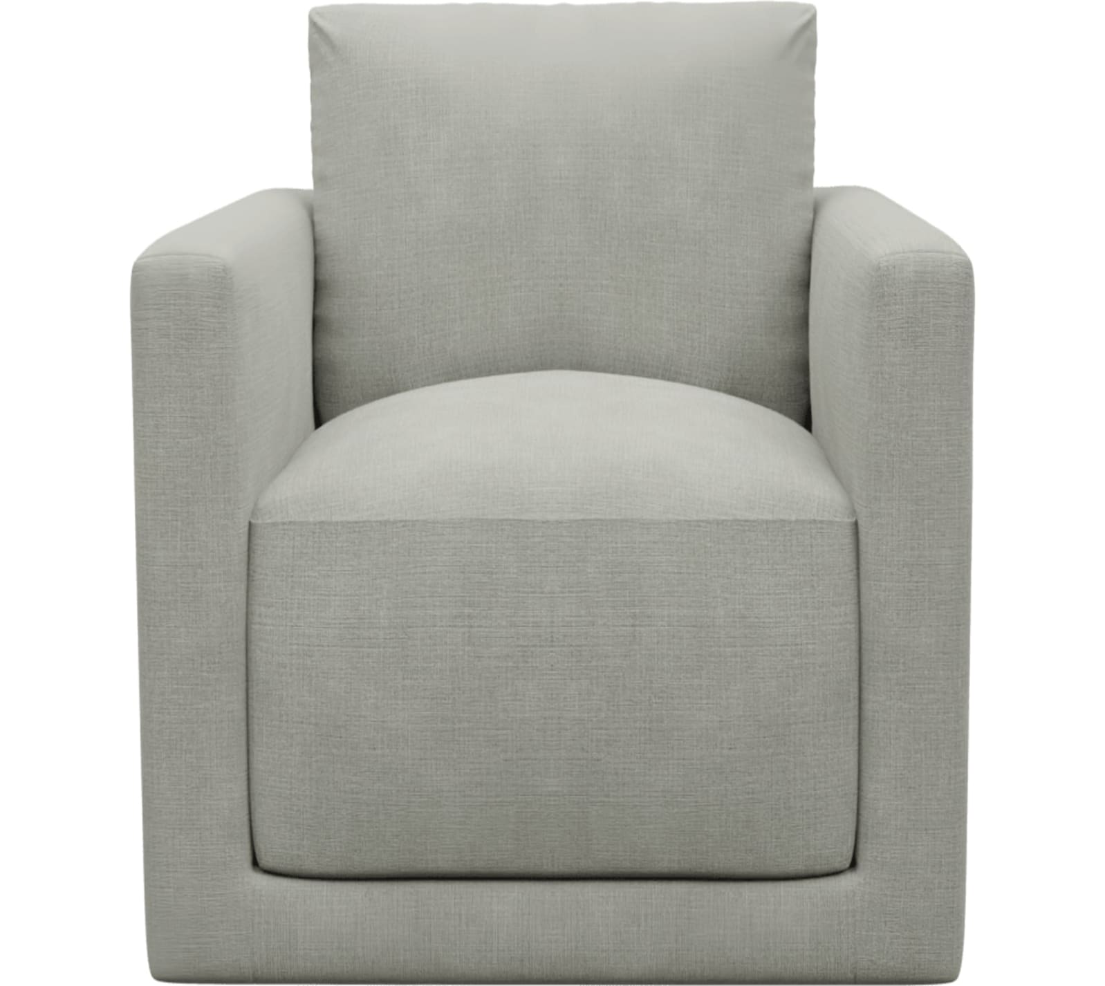 Haven Toorak Pebble Swivel Chair color Toorak Pebble