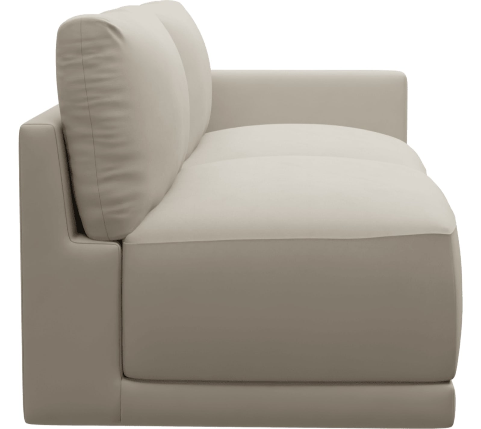 Haven Isla Sea Pearl Right Arm Facing 3 Seater Sofa Module color Isla Sea Pearl