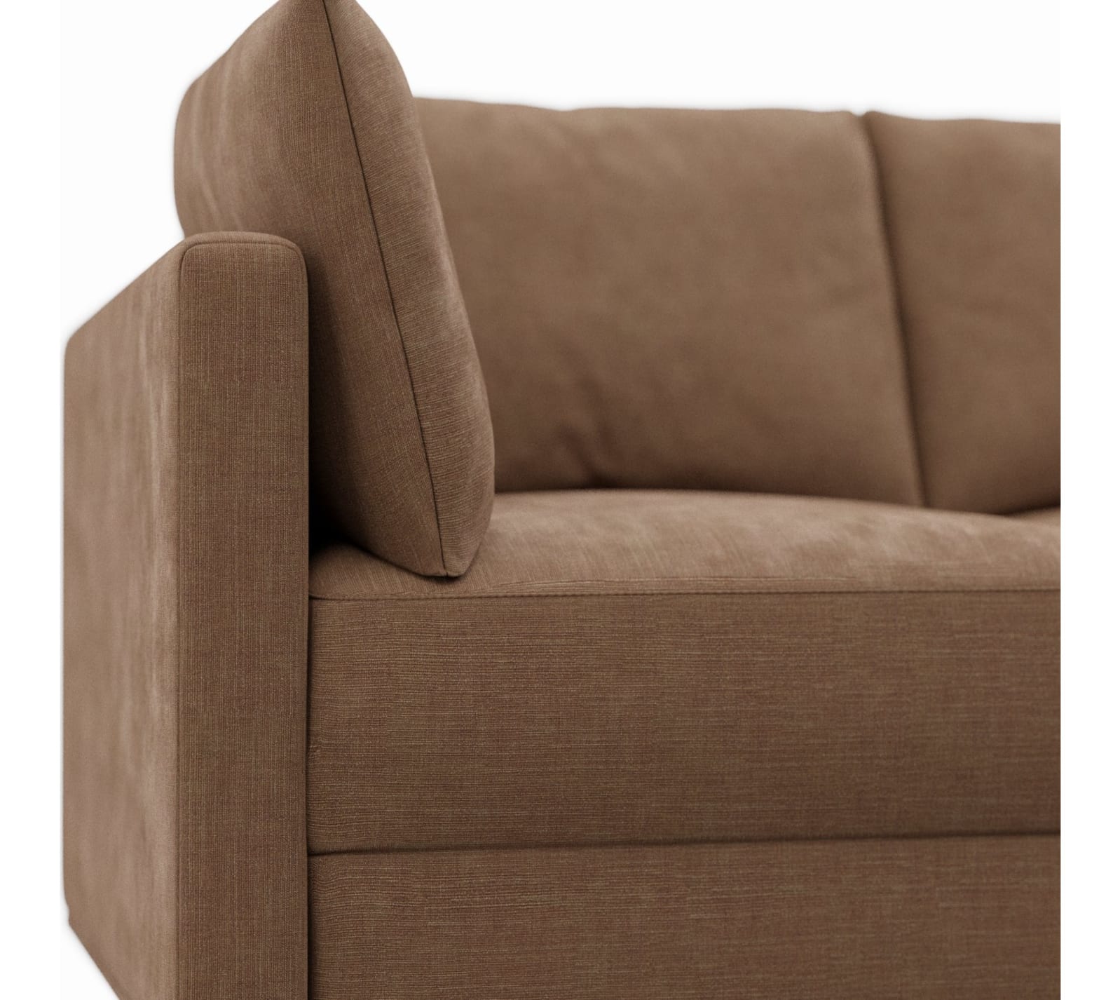 Porter Tribute Chestnut 2-Seater Sofa Bed color Tribute Chestnut