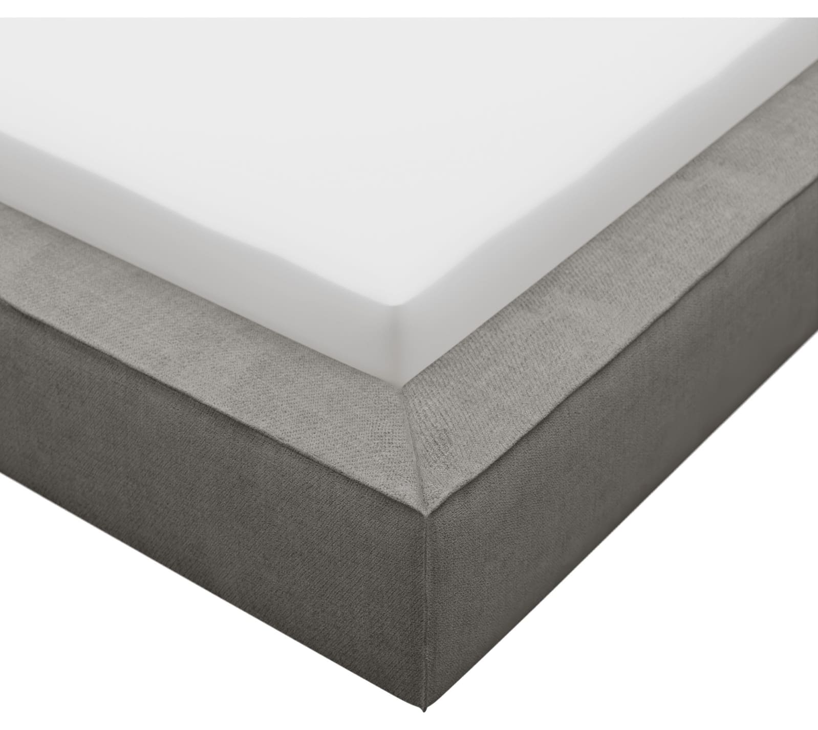 Riley Bed Frame Isla Soft Grey color Isla Soft Grey