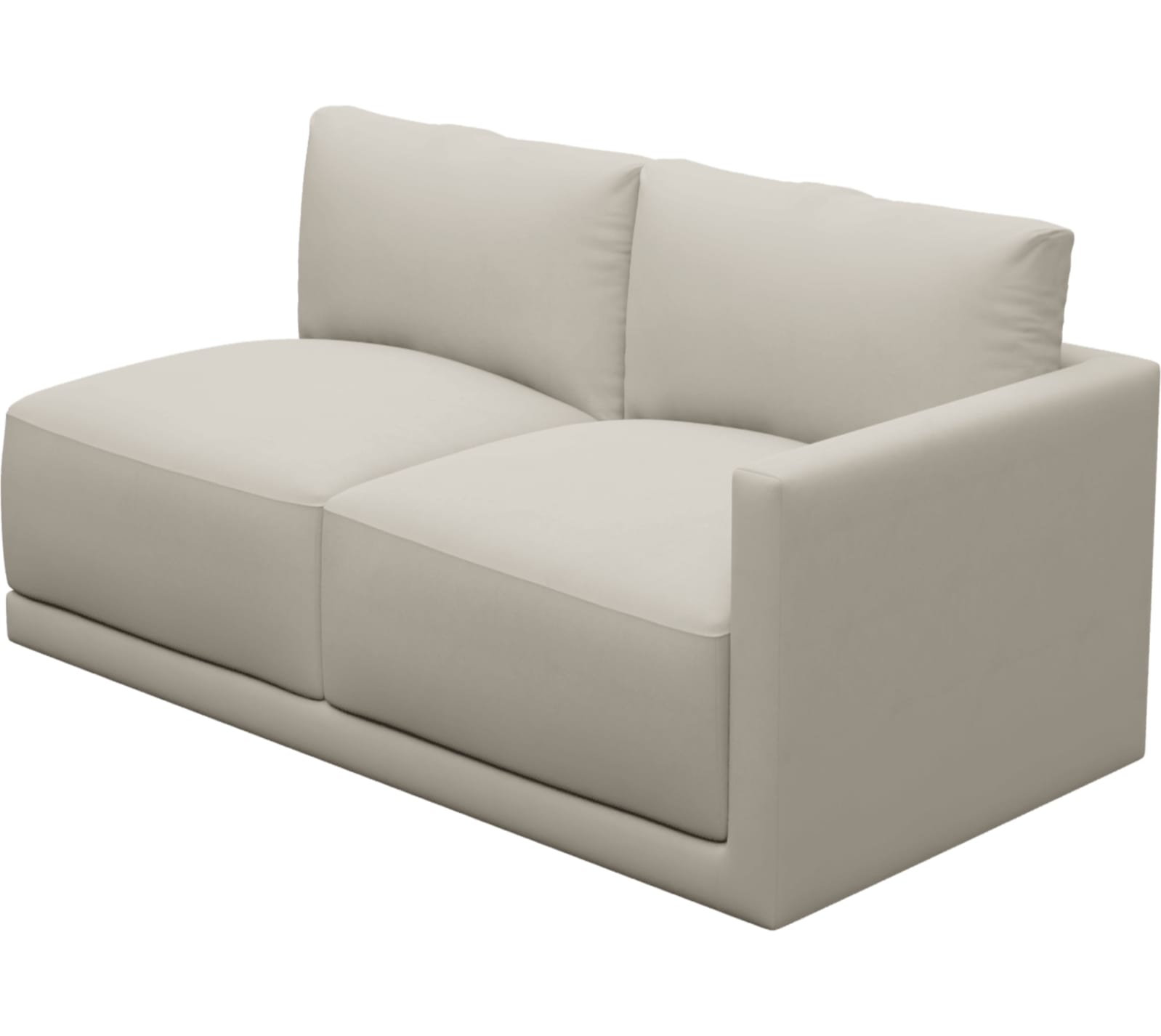 Haven Isla Sea Pearl Right Arm Facing 3 Seater Sofa Module color Isla Sea Pearl