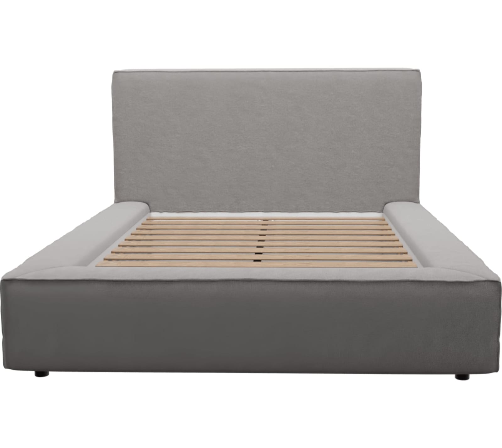 Riley Bed Frame View Steel color View Steel