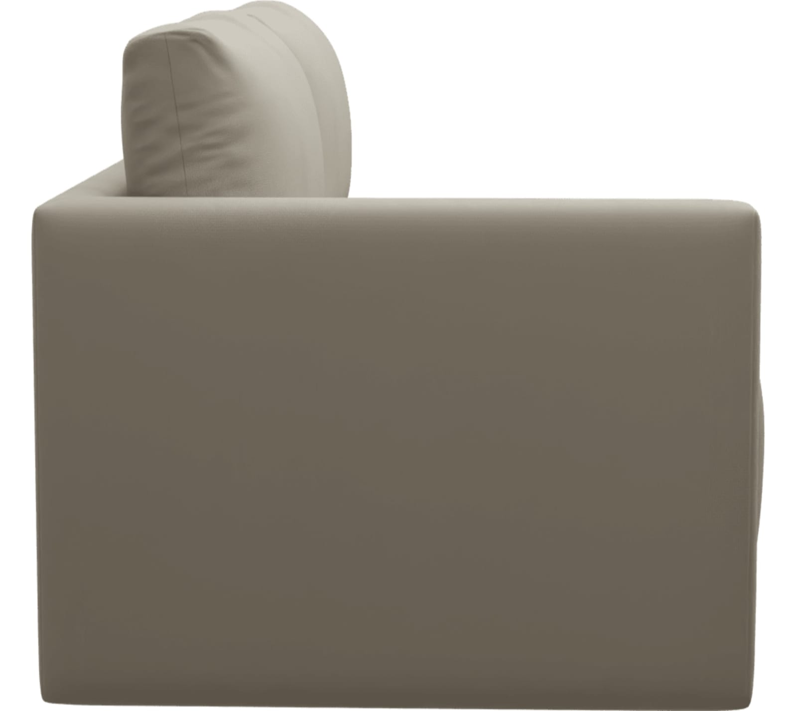 Haven Plaza Natural Left Arm Facing 3 Seater Sofa Module color Plaza Natural