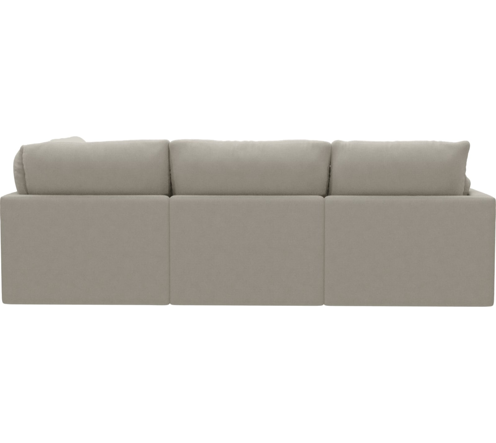 Willow Toorak Pearl Corner Sofa - 4 Seater RAF Terminal color Toorak Pearl