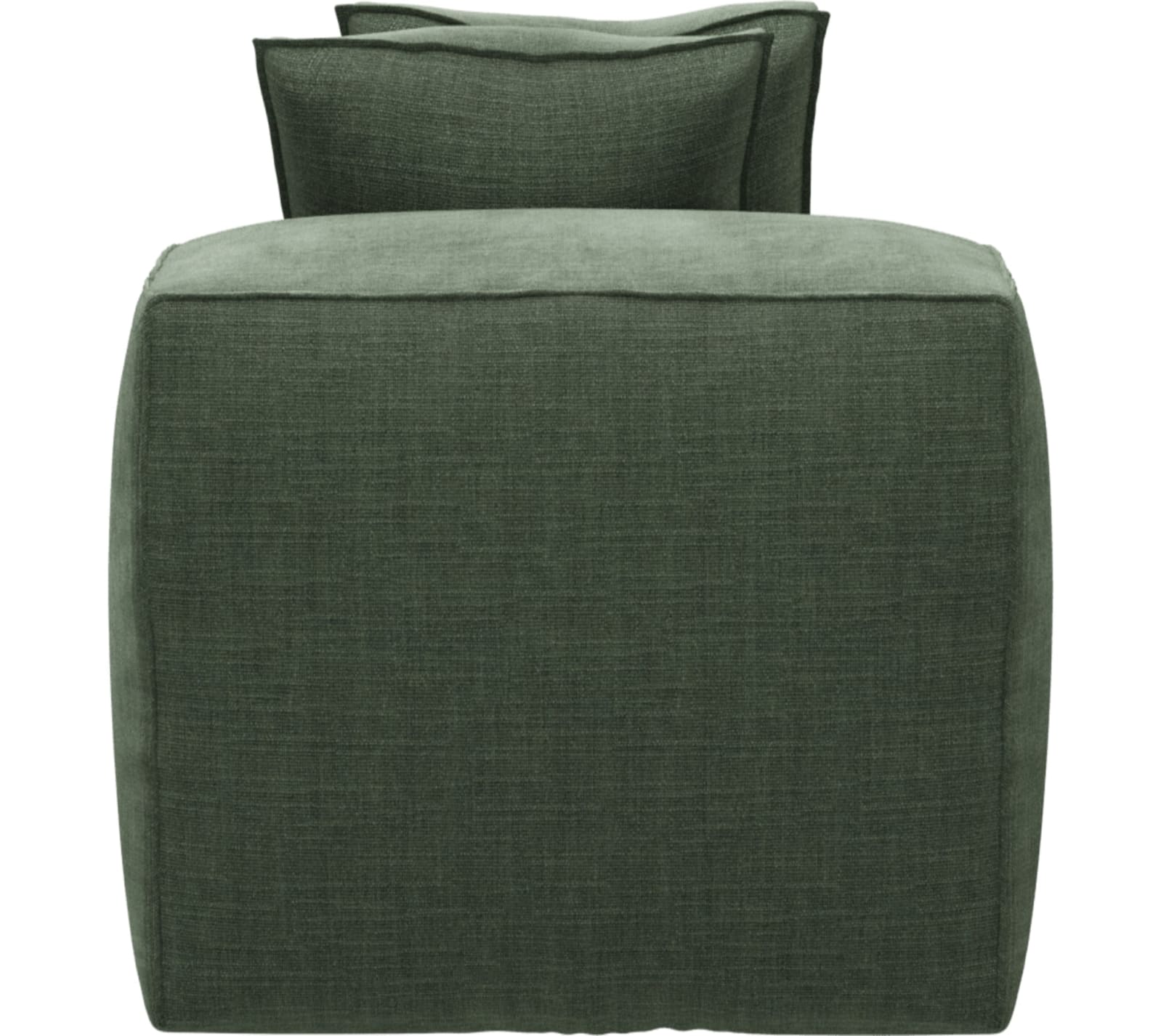 Riley Tribute Dark Jade Module Armless color Tribute Dark Jade