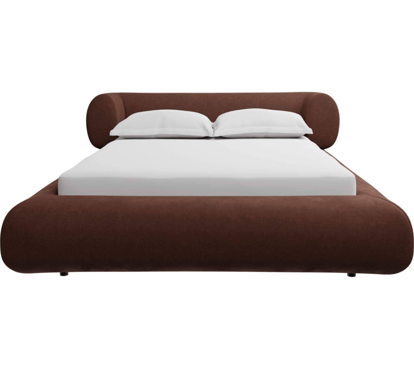 Frankie Bed Muse Rust color Muse Rust